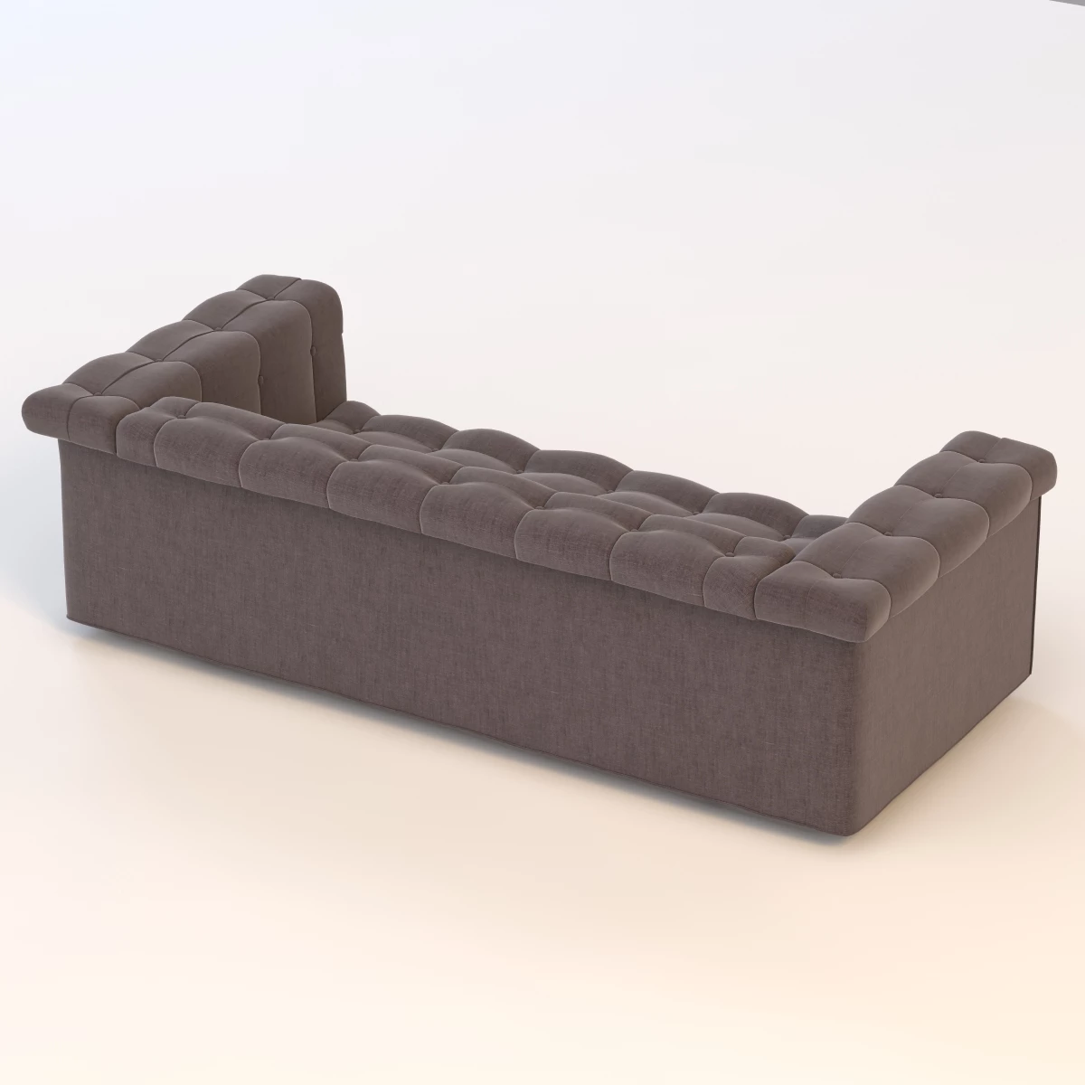 Dunbar Party Sofa 5407 by Edward Wormley 3D Model_09