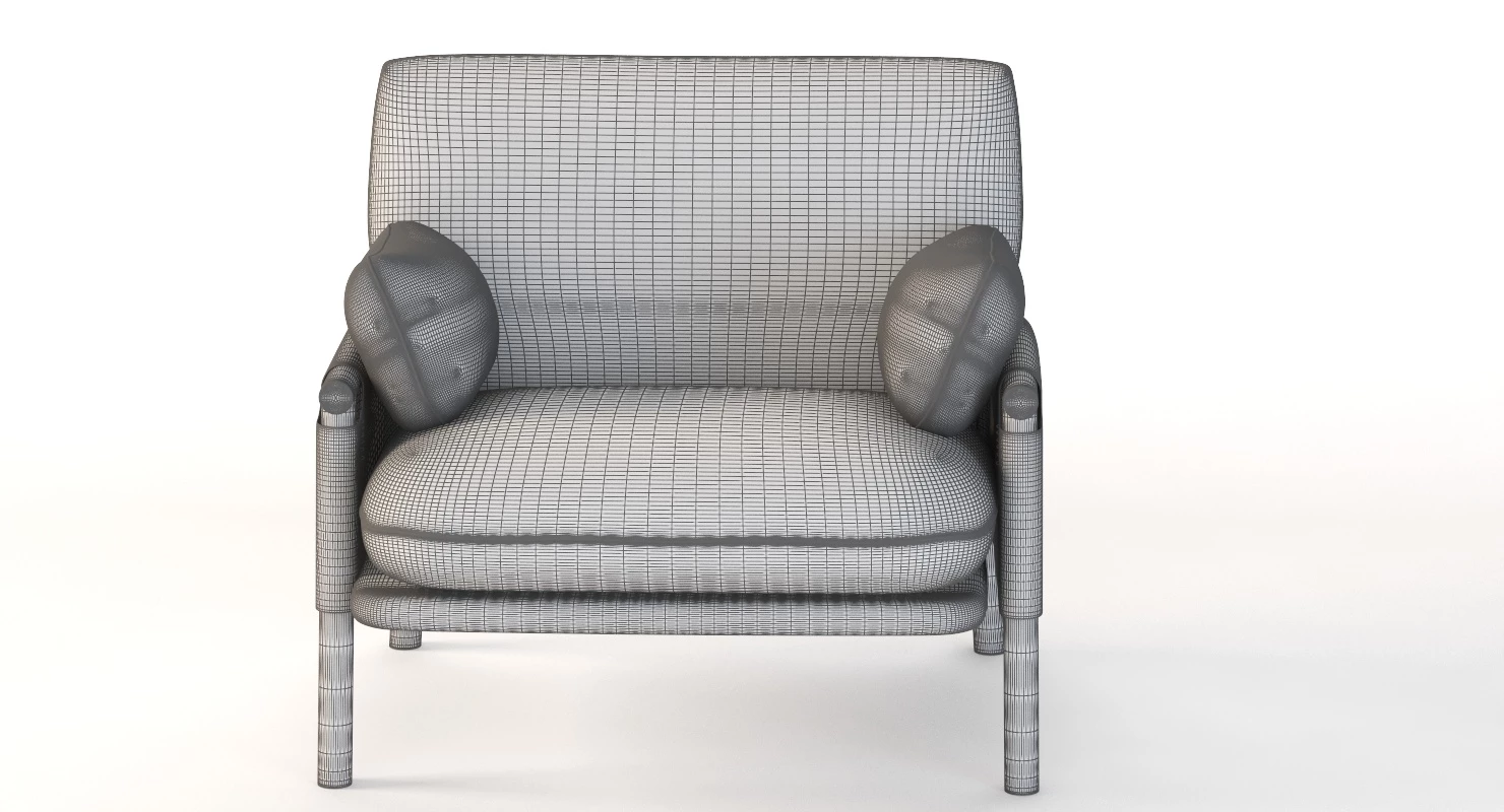 EJ 880 Savannah Erik Jorgensen Armchair By Monica 3D Model_04