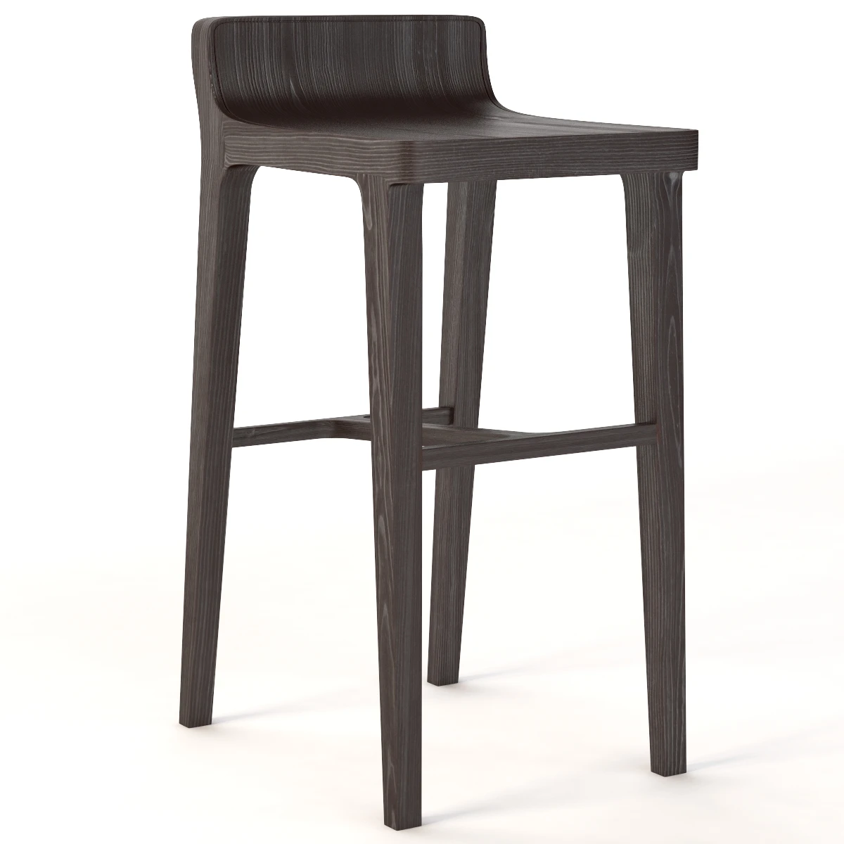 Emea Low Back Counter Stool 3D Model_01