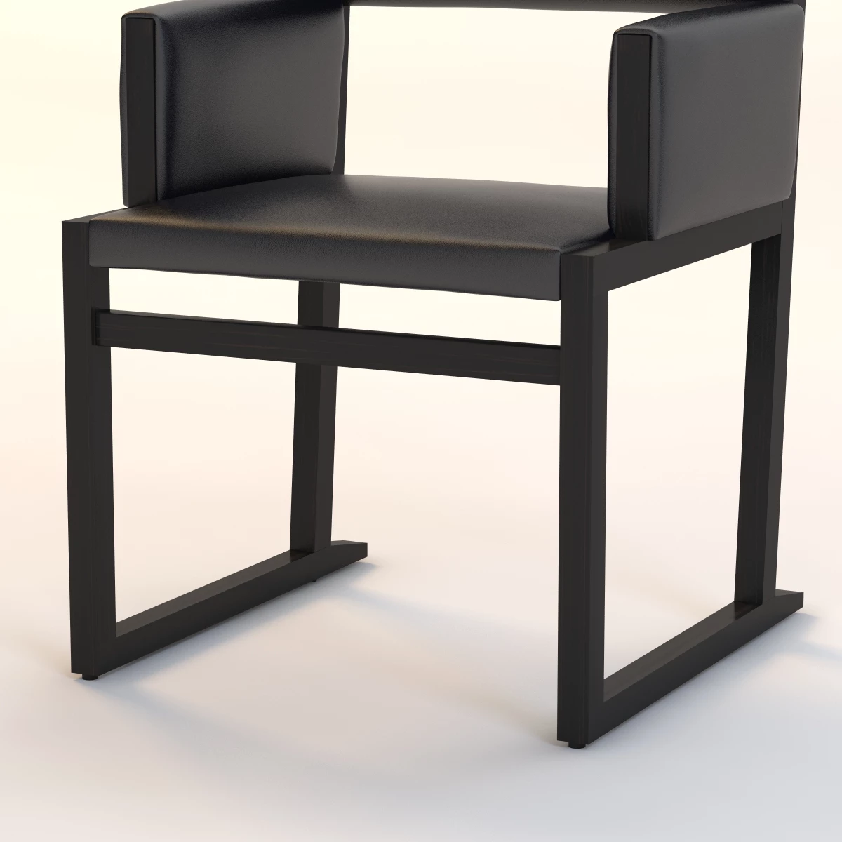 Emily Arm Dining Chair 3D Model_012