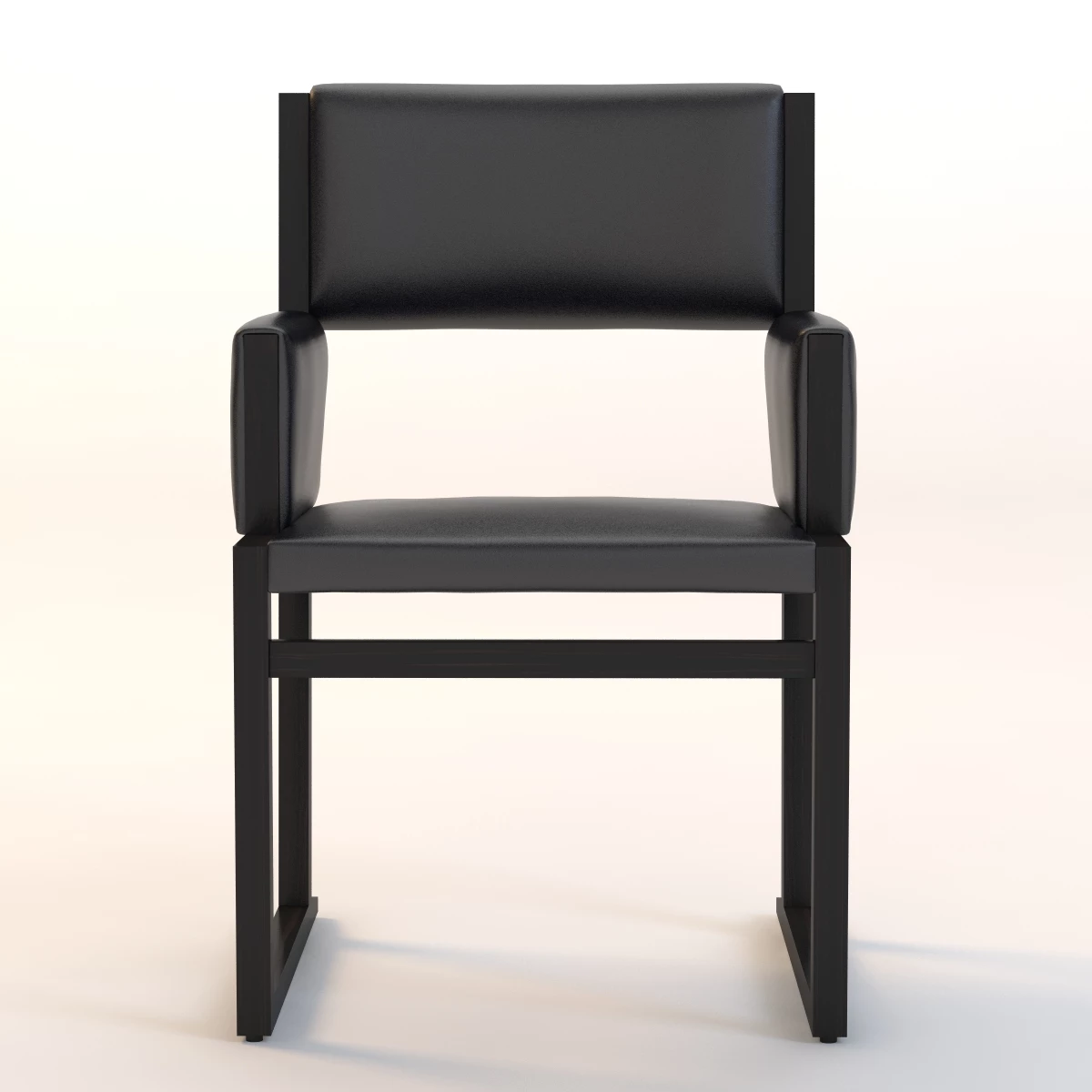 Emily Arm Dining Chair 3D Model_014