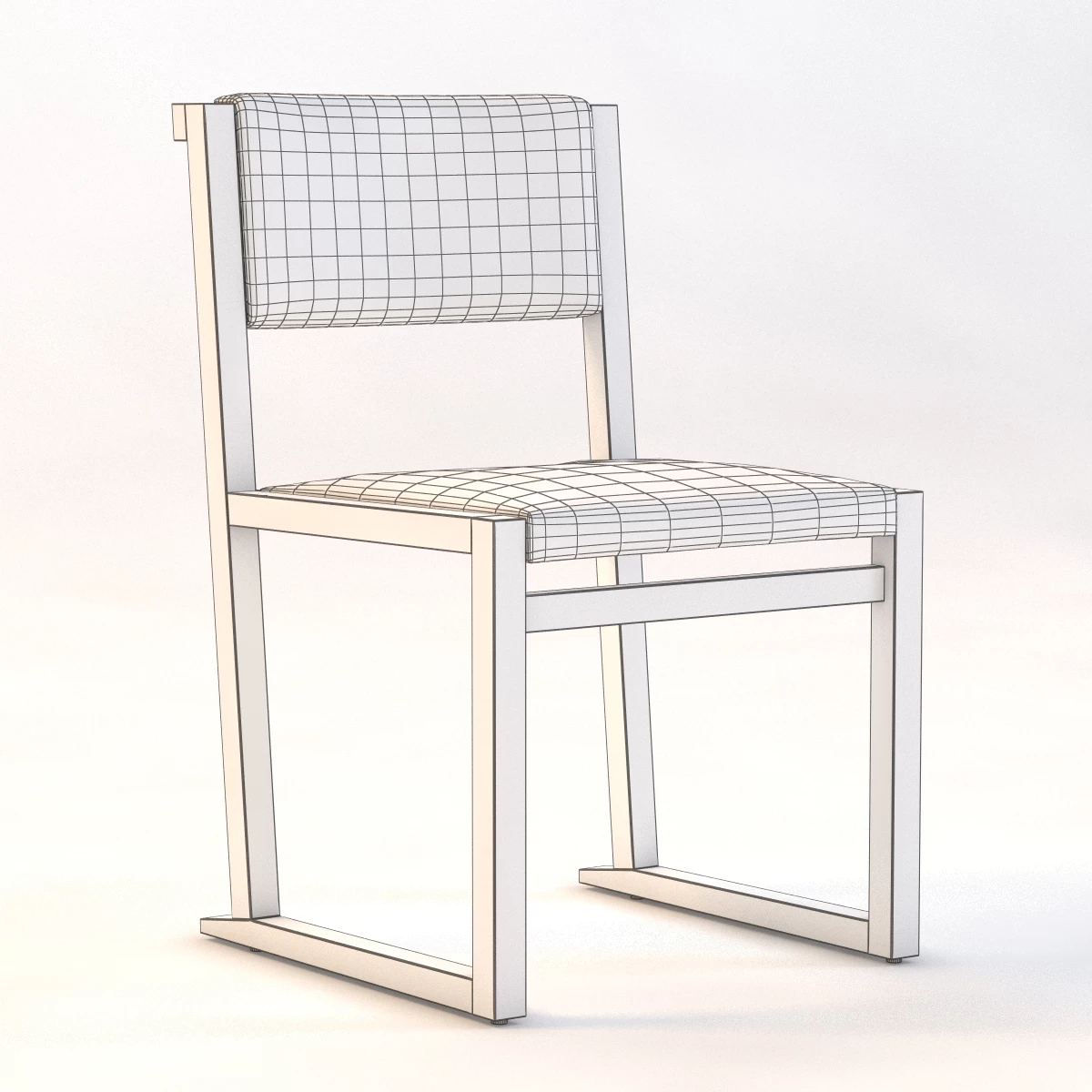 Emily Dining Chair 3D Model_03