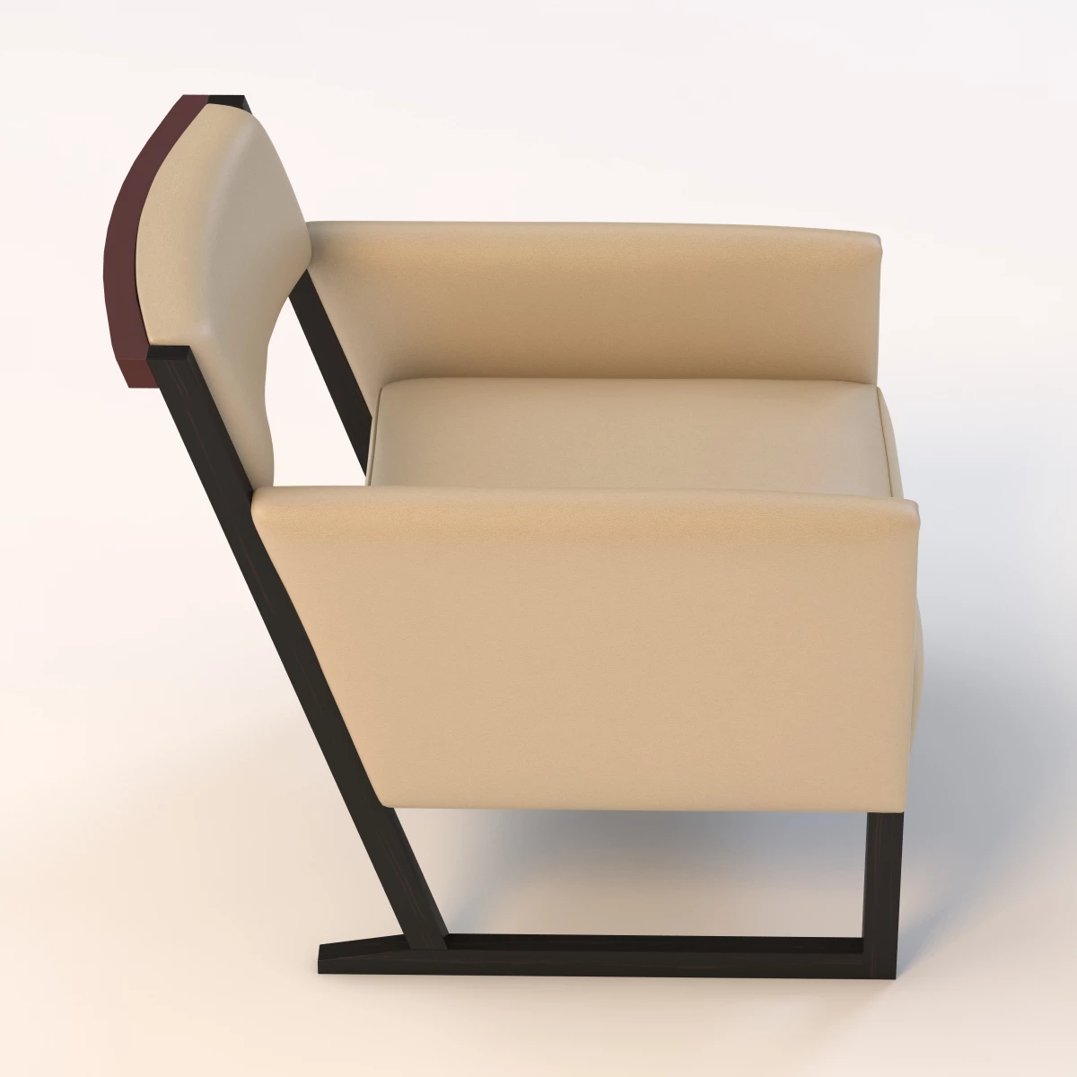 Emily Lounge Chair 3D Model_05