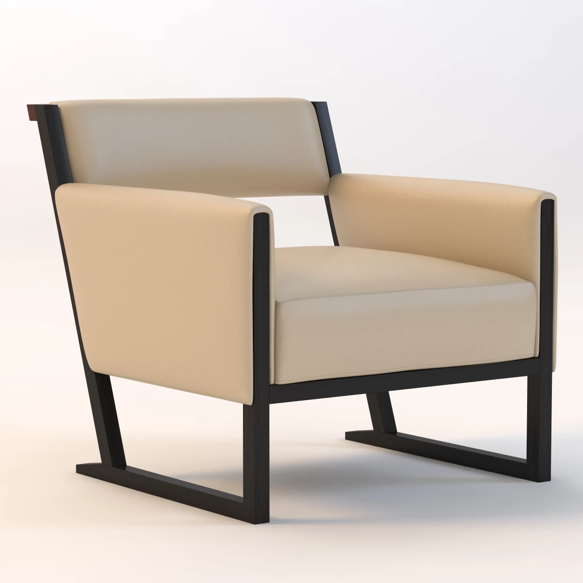 Emily Lounge Chair 3D Model_01