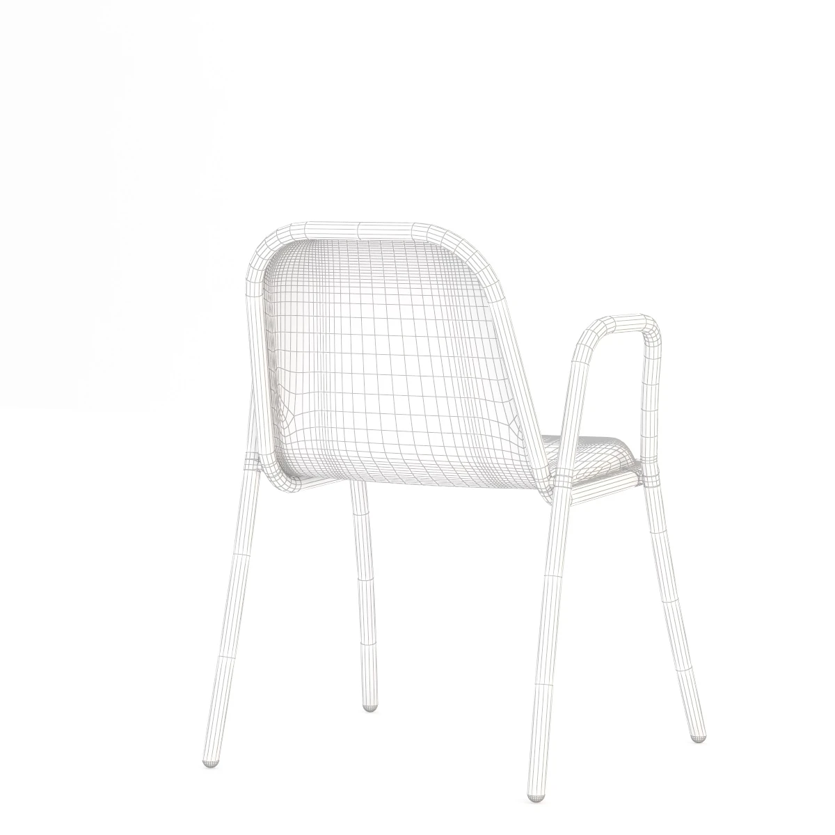 EMU Golf Garden Mesh Chair 3D Model_07