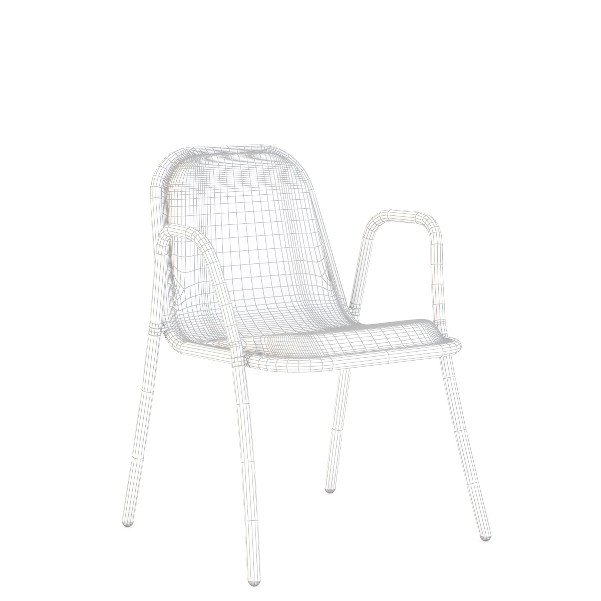 EMU Golf Garden Mesh Chair 3D Model_04