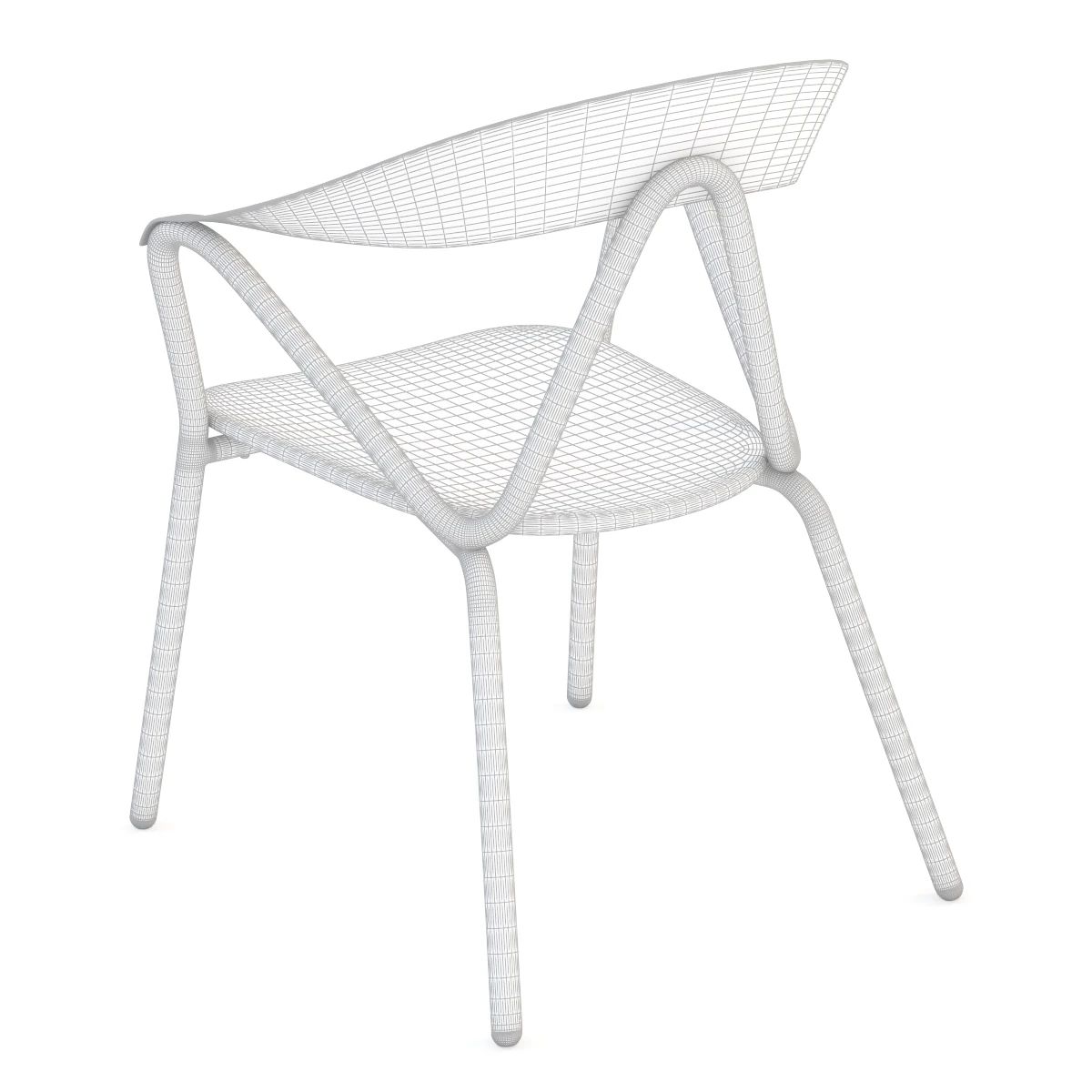 emu REEF Easy Chair 3D Model_05