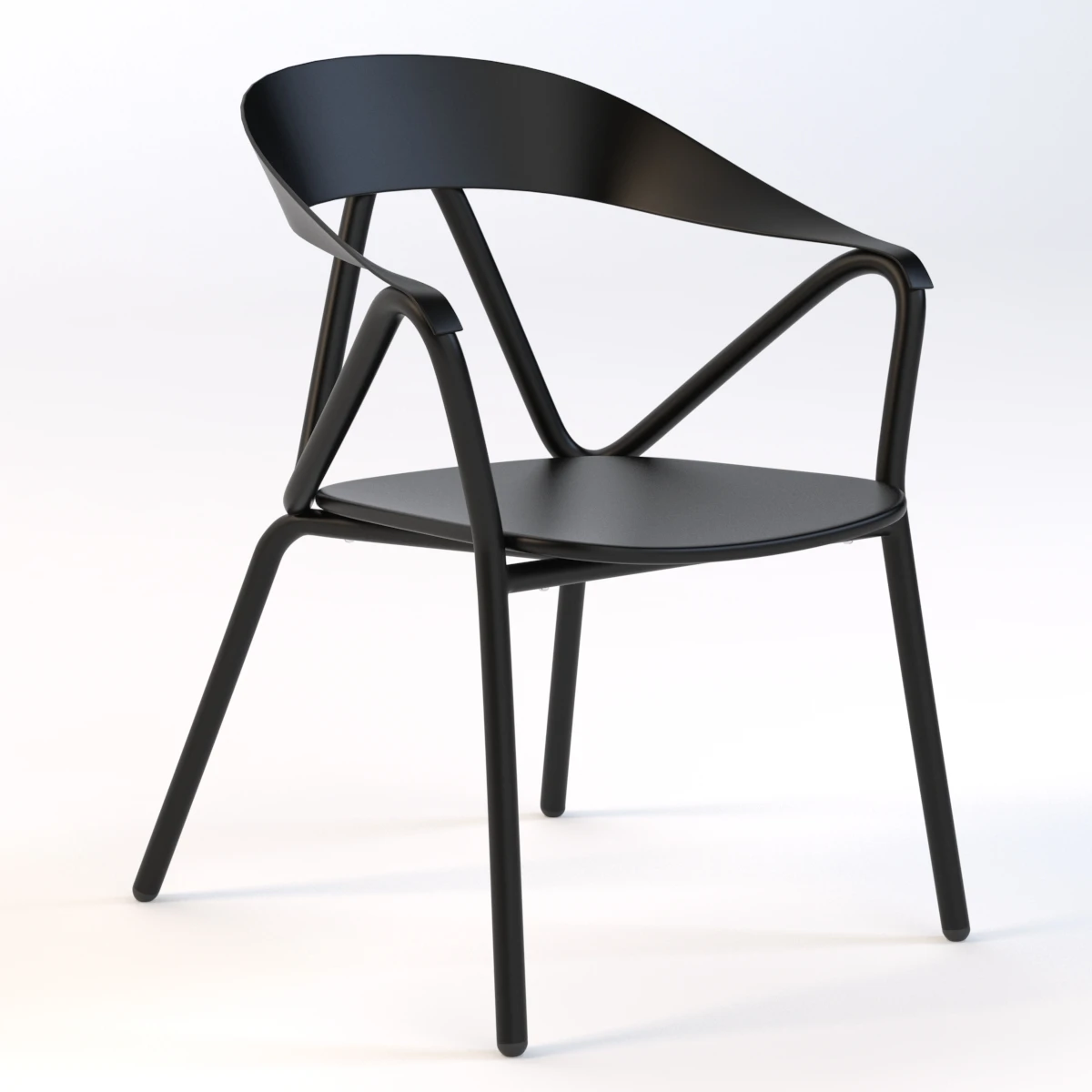 emu REEF Easy Chair 3D Model_01