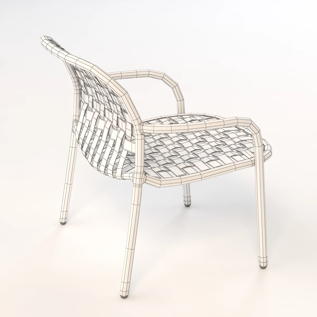 Emu Yard Outdoor Easy Chair 3D Model_07