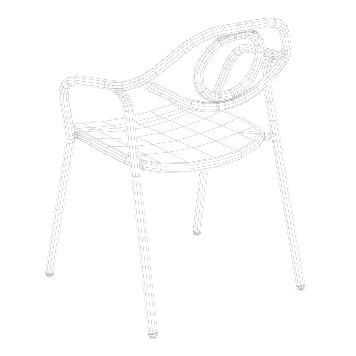 emu ZAHIR Easy Armchair 3D Model_07