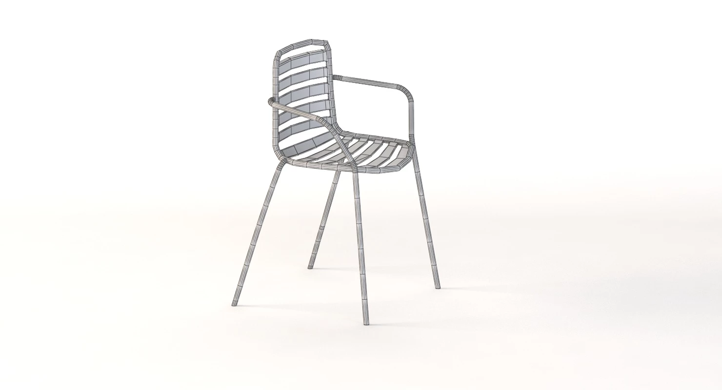 Enea Lts Street Arm Chair By Estudi Manel Molina 3D Model_05