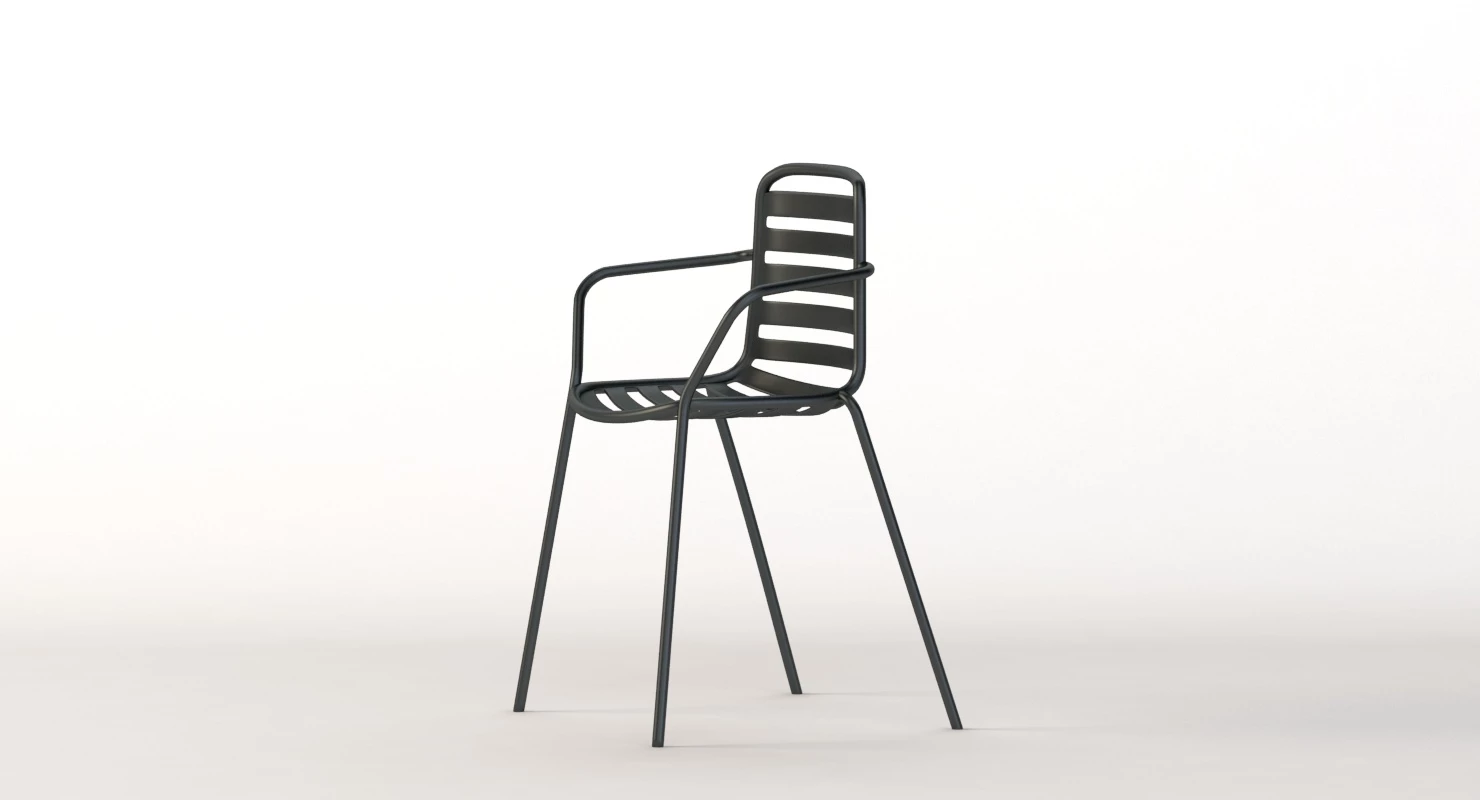 Enea Lts Street Arm Chair By Estudi Manel Molina 3D Model_011