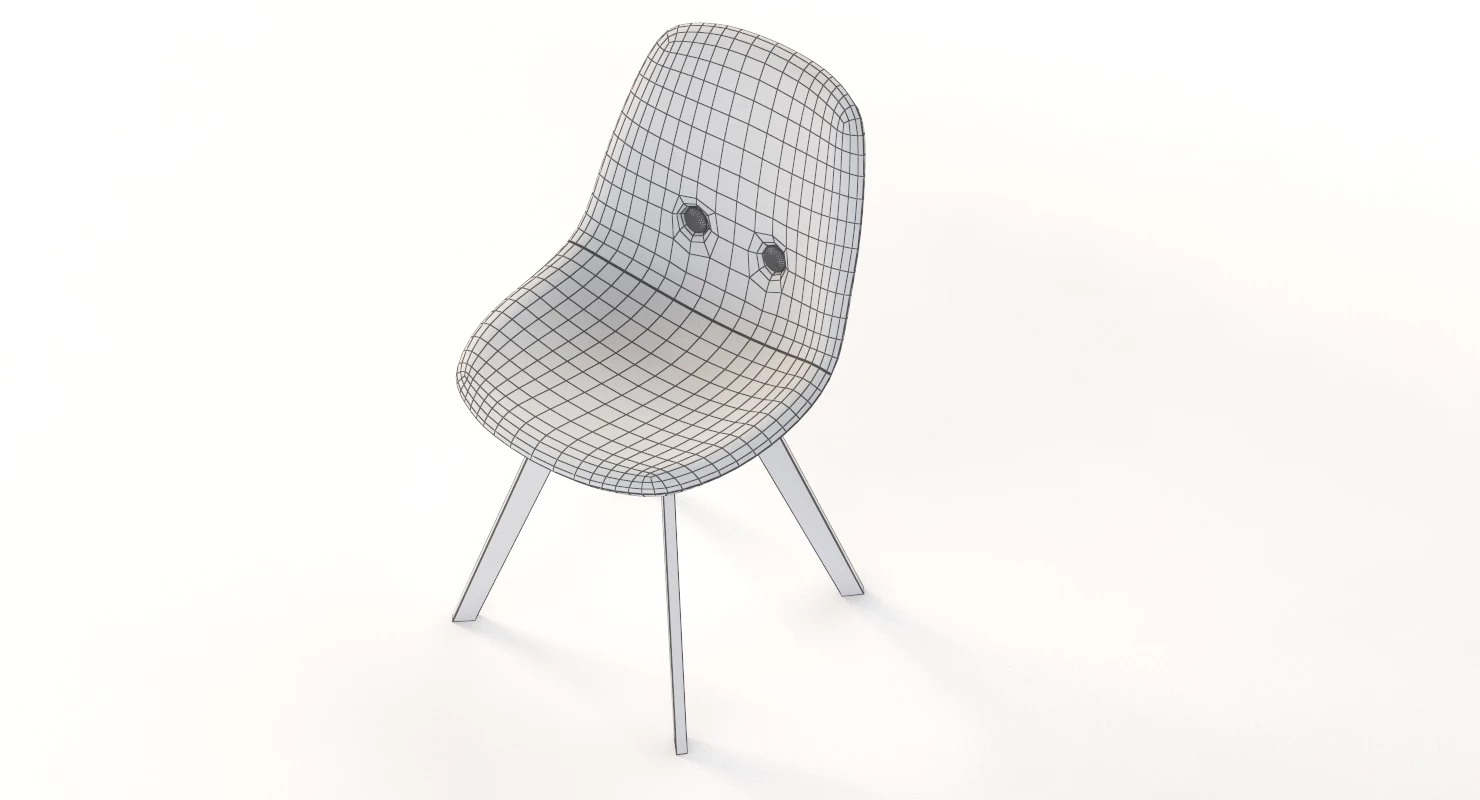 Erik Jorgensen Ej2 Eyes Restaurant Dining Chair 3D Model_012
