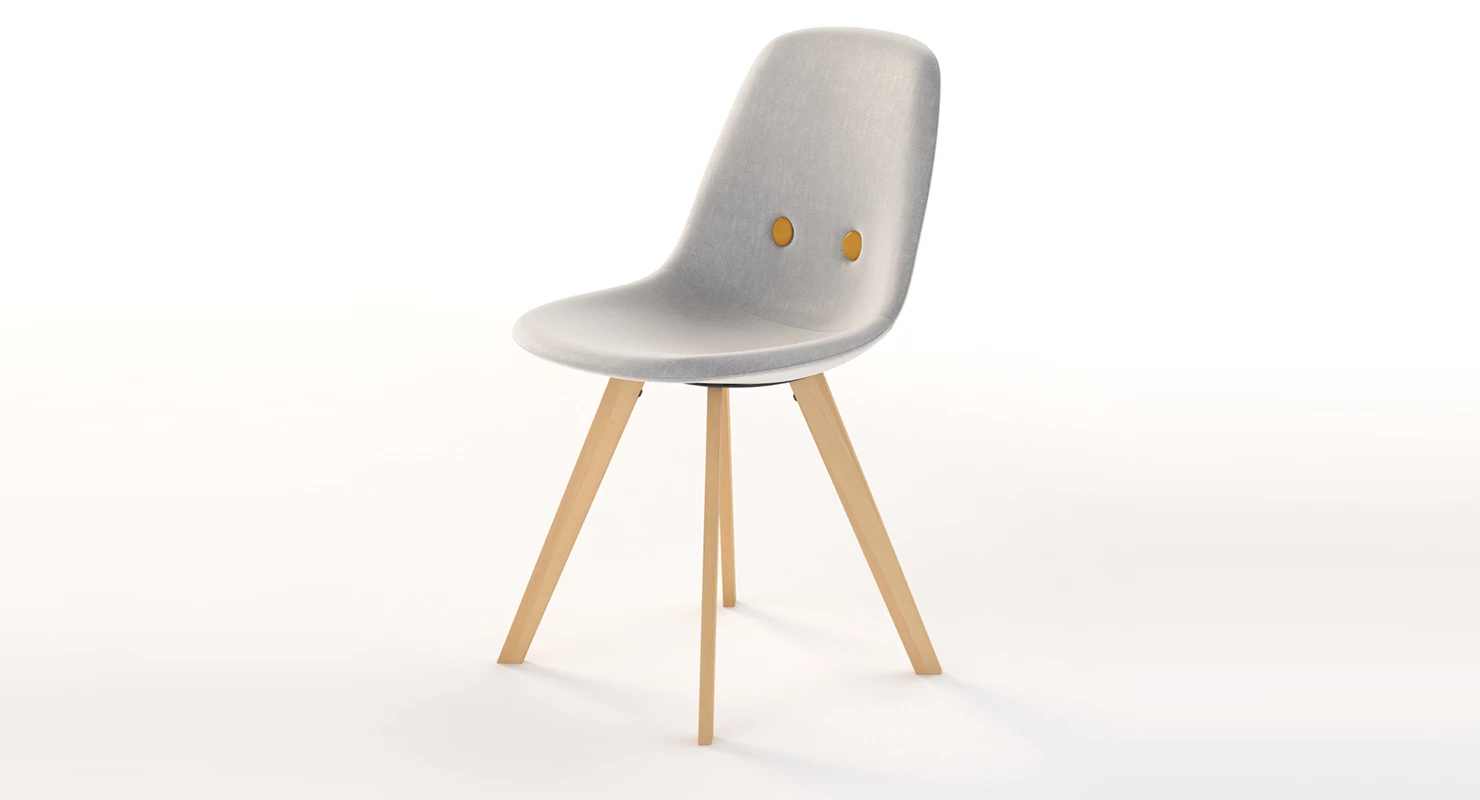 Erik Jorgensen Ej2 Eyes Restaurant Dining Chair 3D Model_01
