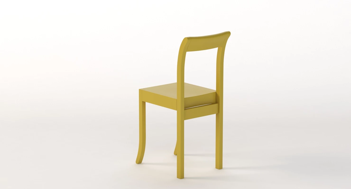 Estel Group Jim And Slim Colour Dining Chair By Sebastian Bergne 3D Model_08