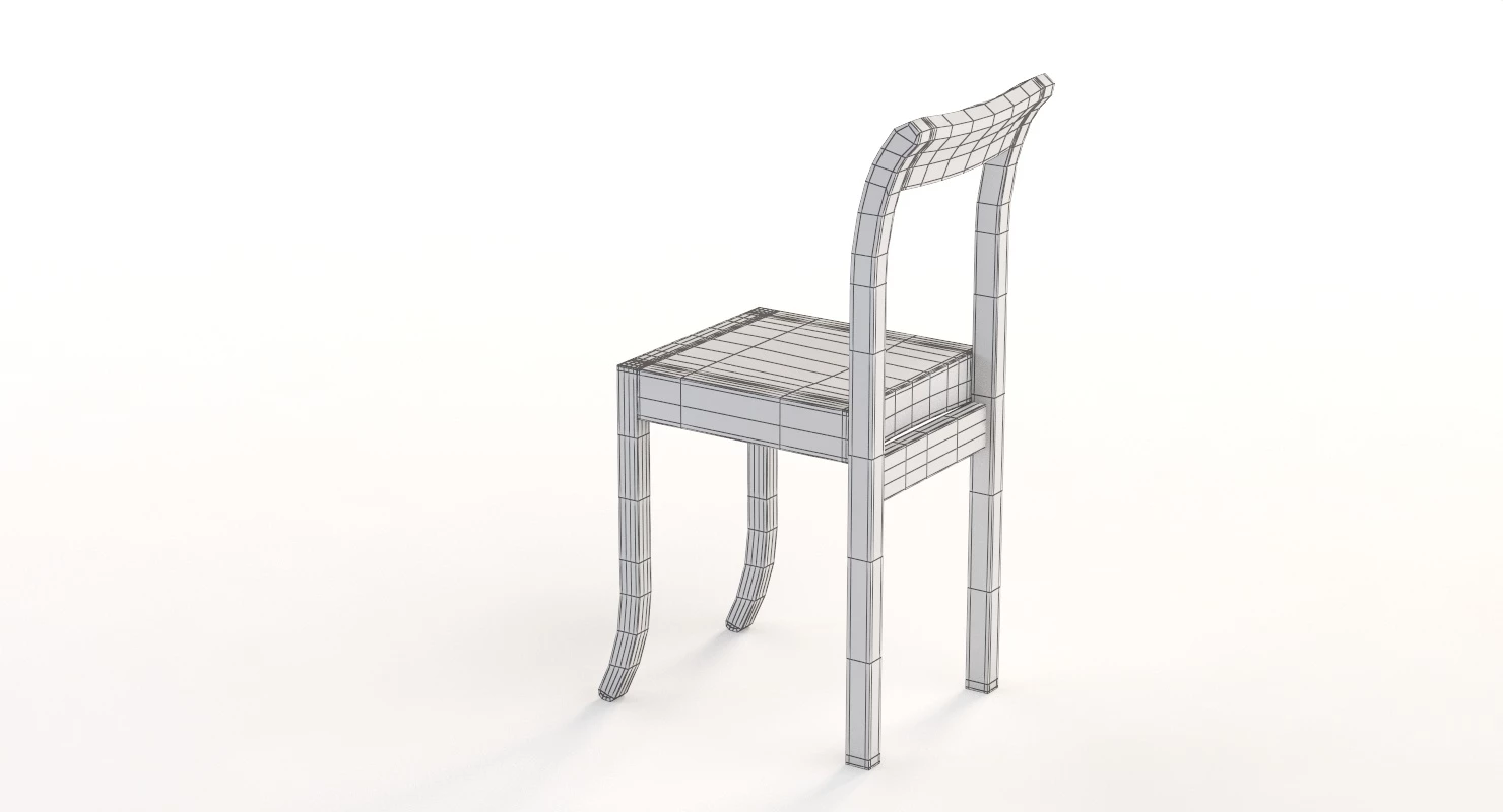 Estel Group Jim And Slim Colour Dining Chair By Sebastian Bergne 3D Model_014