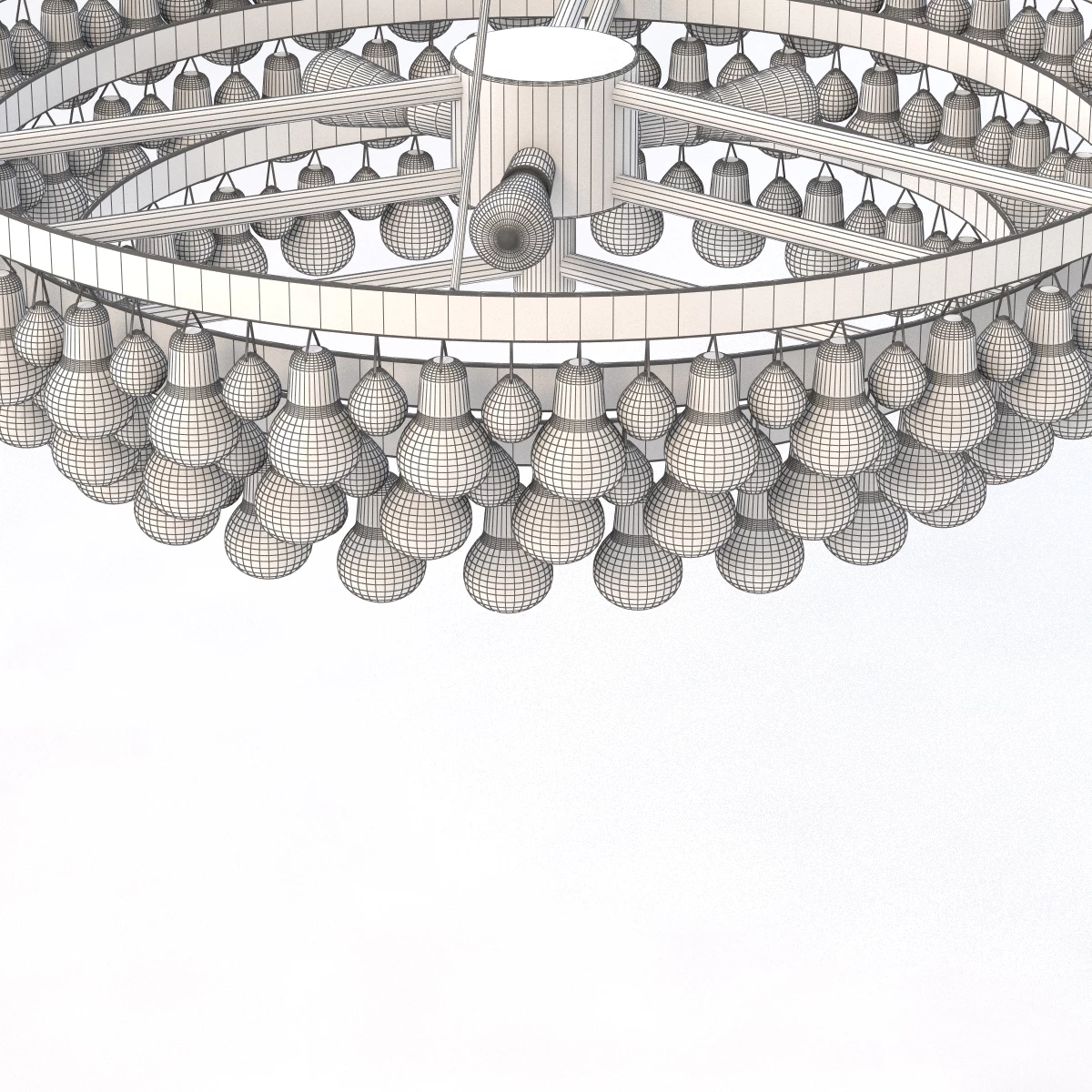 Flair Grand Chandelier 3D Model_05