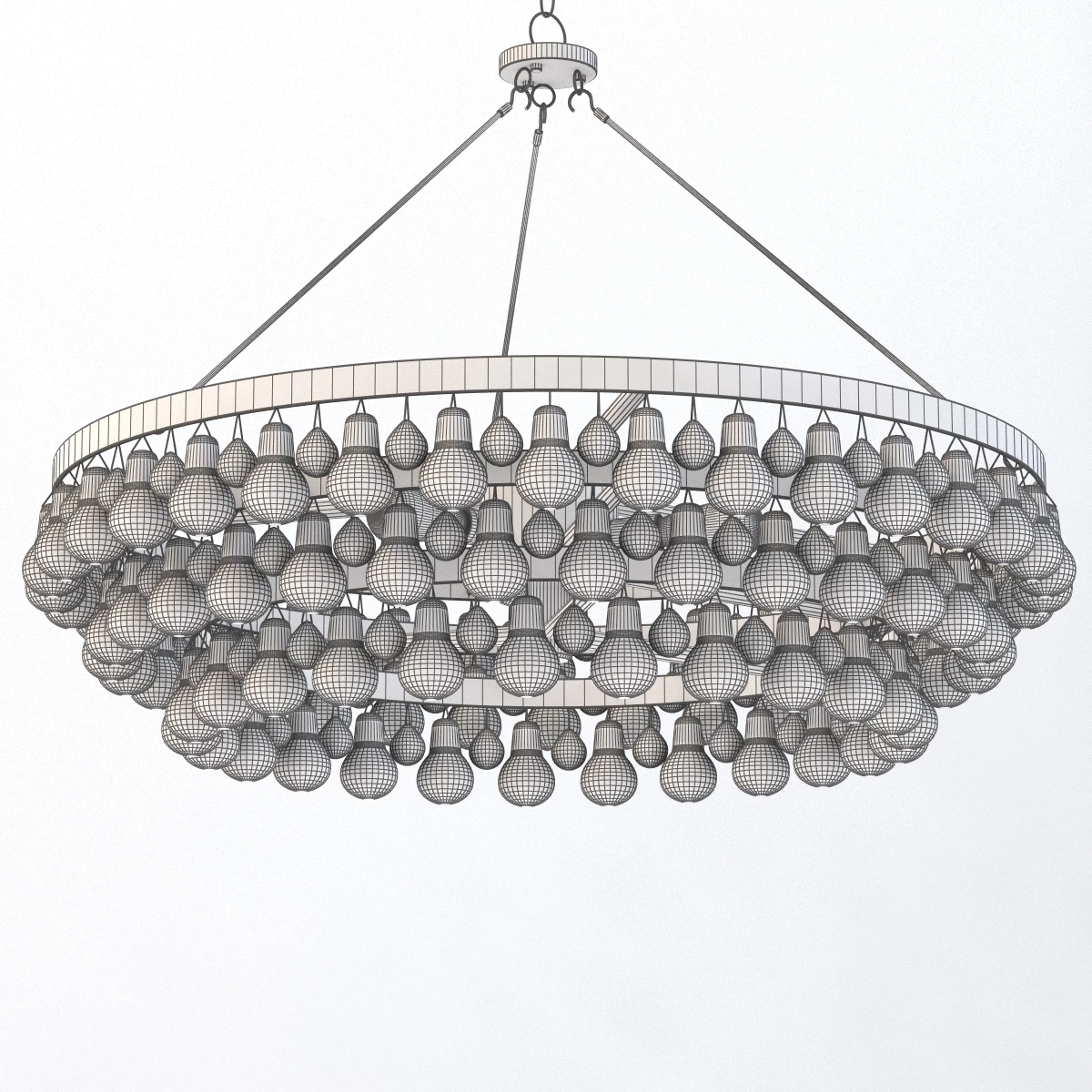 Flair Grand Chandelier 3D Model_03