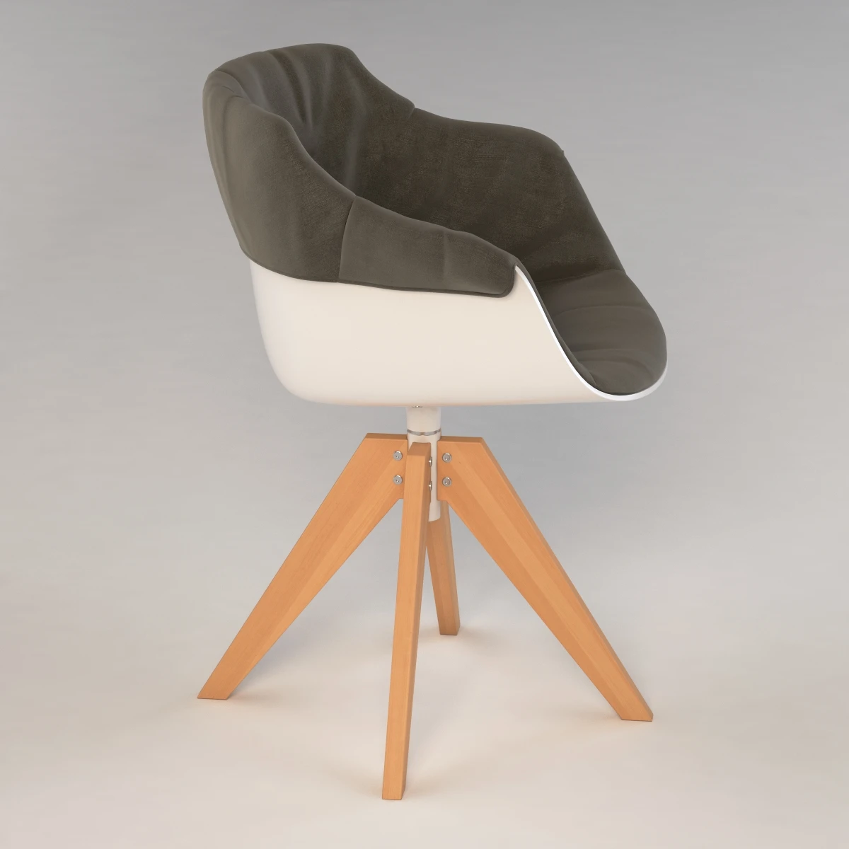 Flow Slim Xl Armchair Steel MDF Italia 3D Model_06