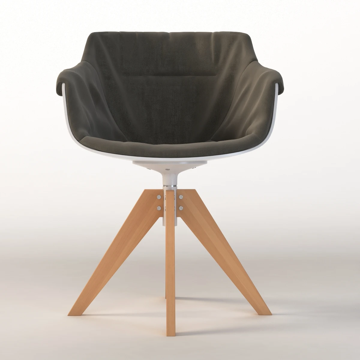 Flow Slim Xl Armchair Steel MDF Italia 3D Model_08