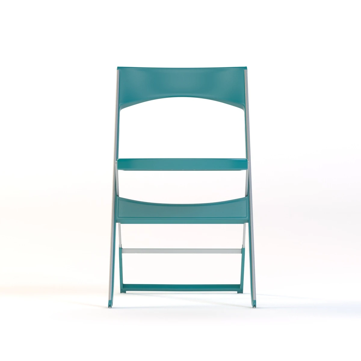 Gaber Compact Folding Aluminium Chair 3D Model_09