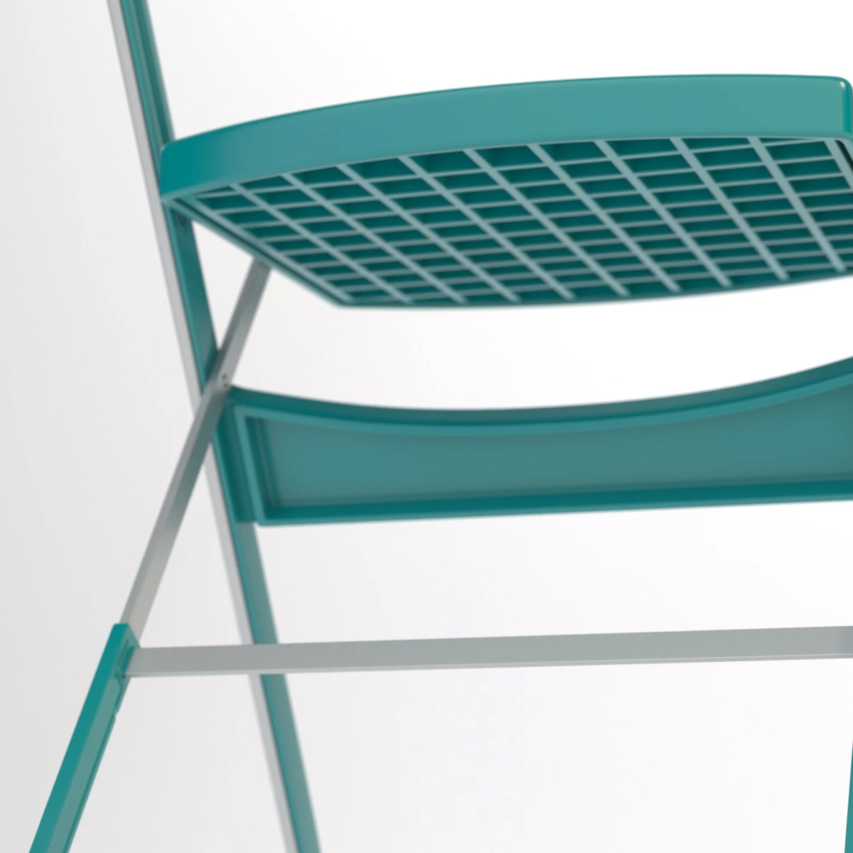 Gaber Compact Folding Aluminium Chair 3D Model_012