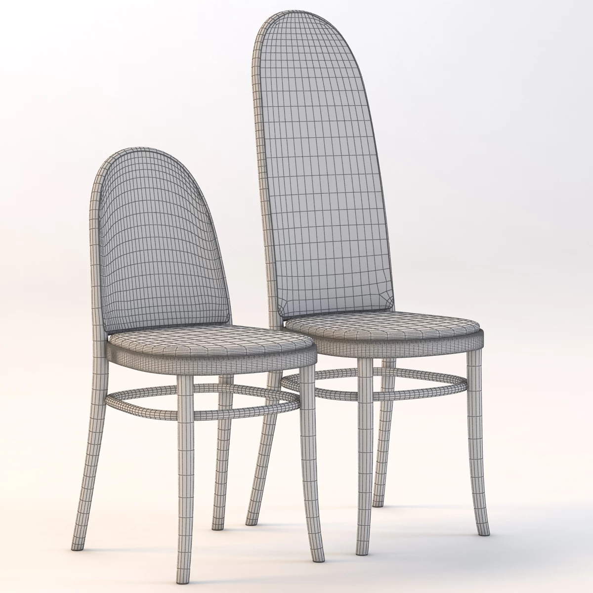Gamfratesi Morris Chairs 3D Model_03