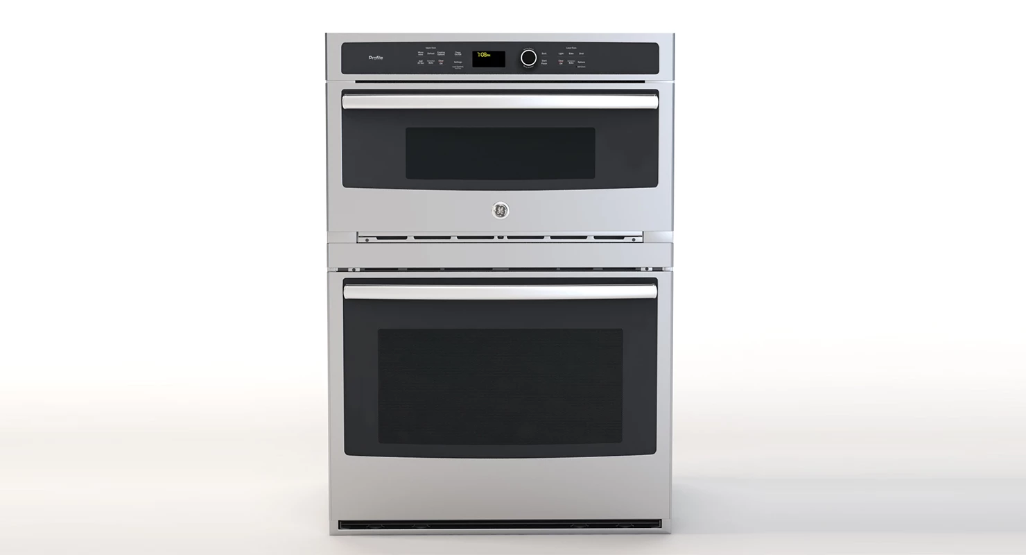 General Electric Pt9800shss 30 Convection Oven 3D Model_01