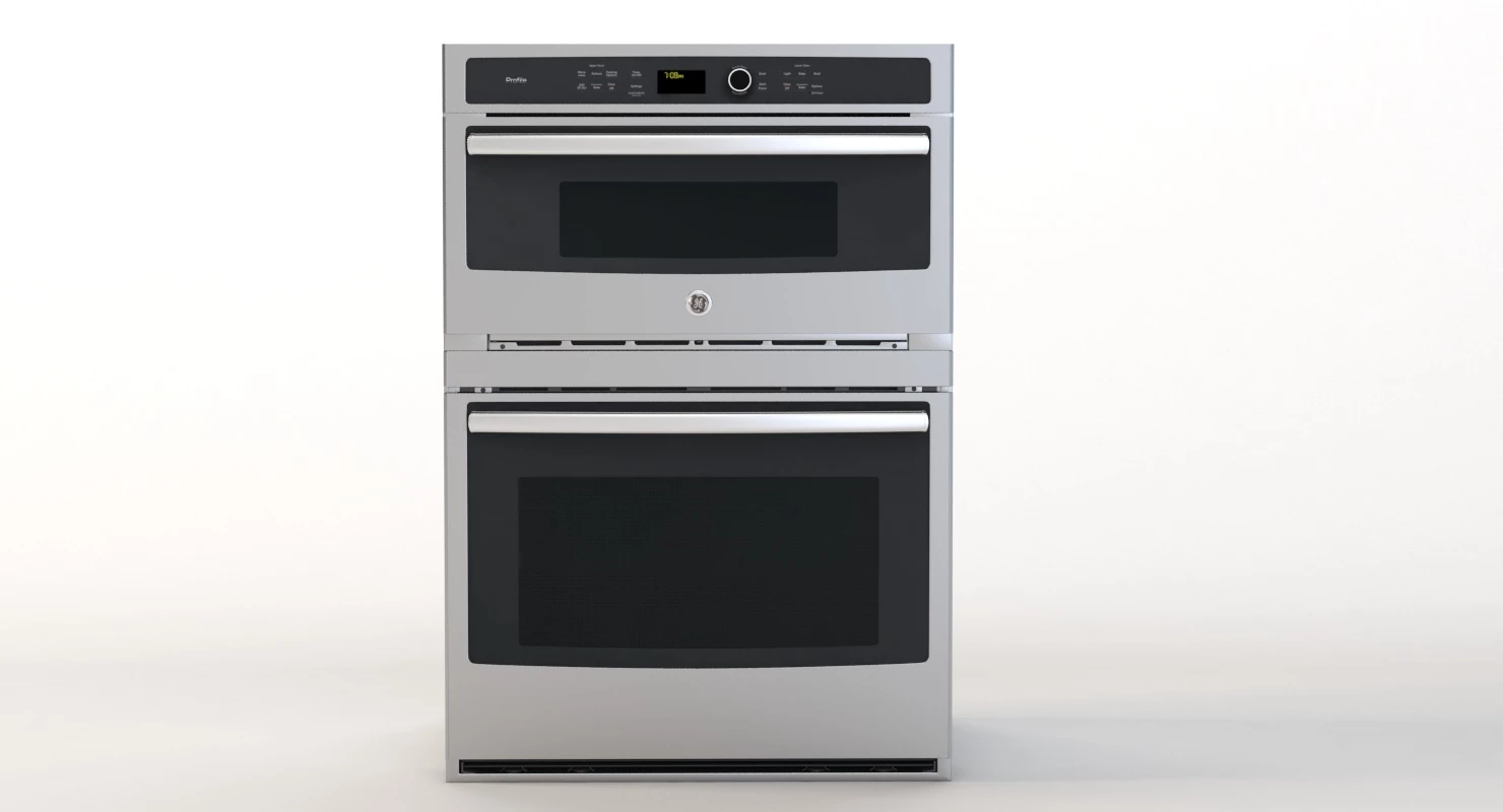 General Electric Pt9800shss 30 Convection Oven 3D Model_04