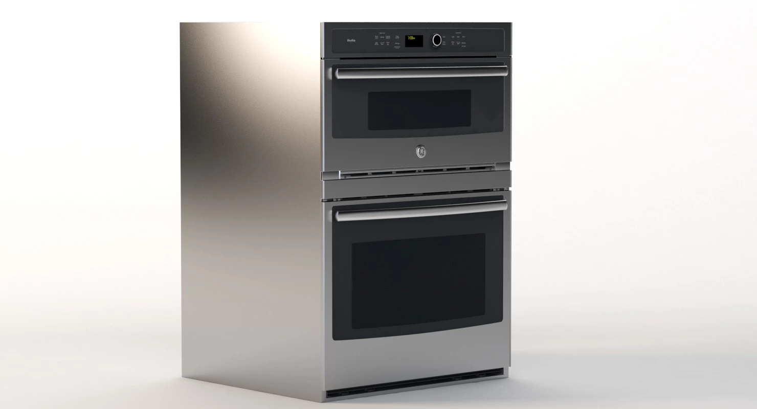 General Electric Pt9800shss 30 Convection Oven 3D Model_05