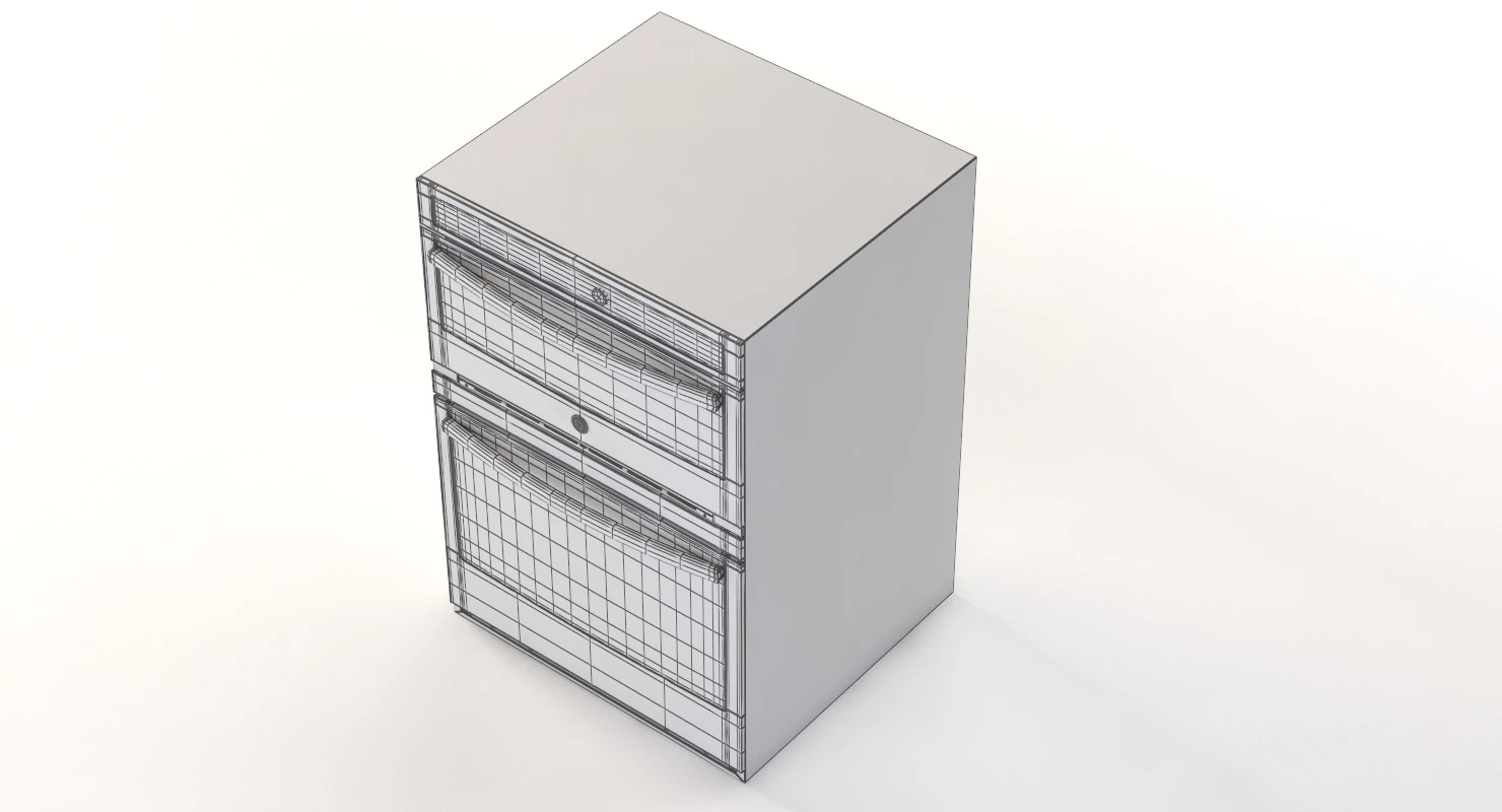 General Electric Pt9800shss 30 Convection Oven 3D Model_014