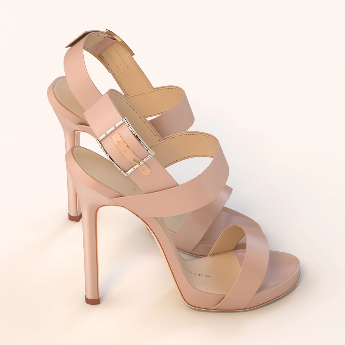 Giuseppe Zanotti Sandals 3D Model_03
