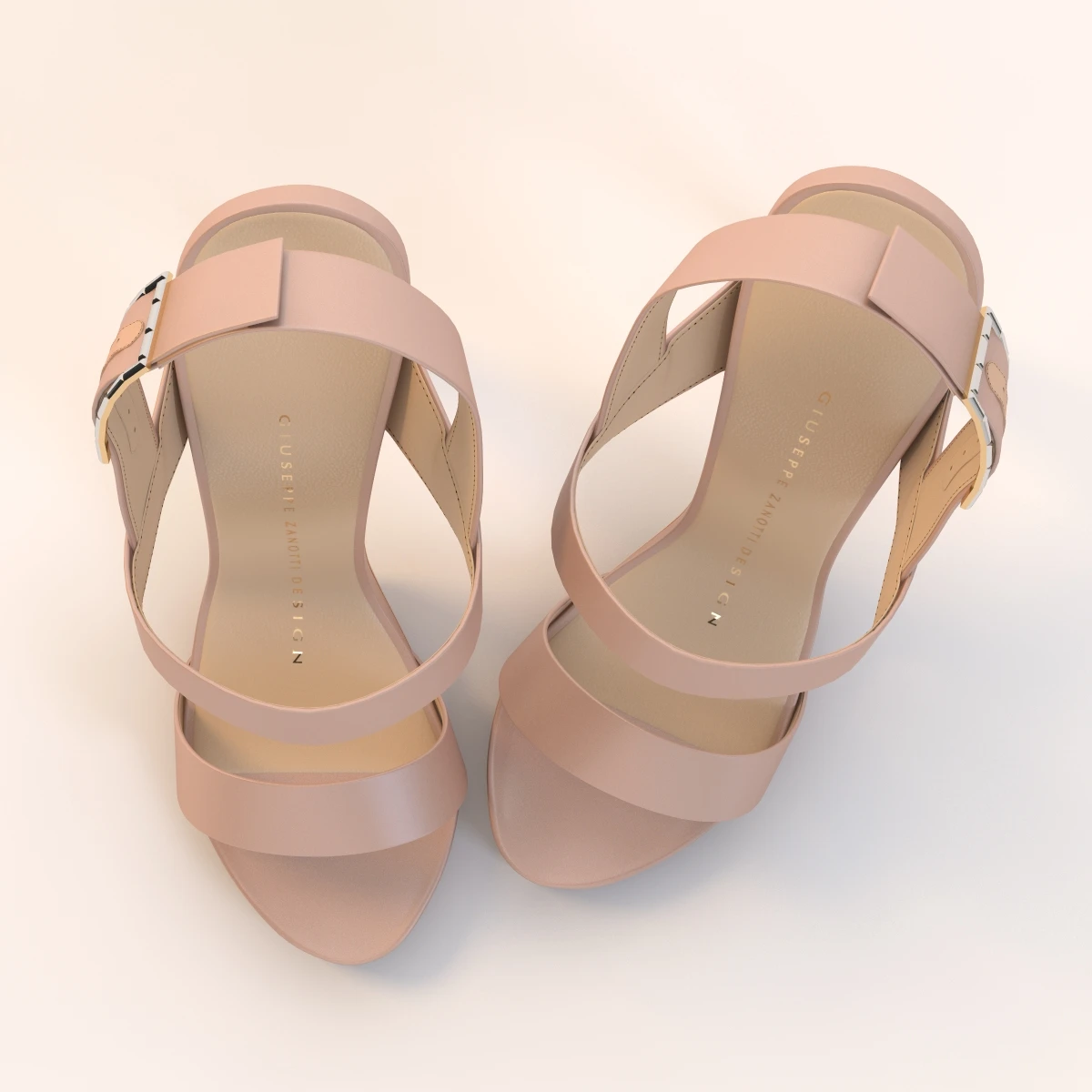 Giuseppe Zanotti Sandals 3D Model_011