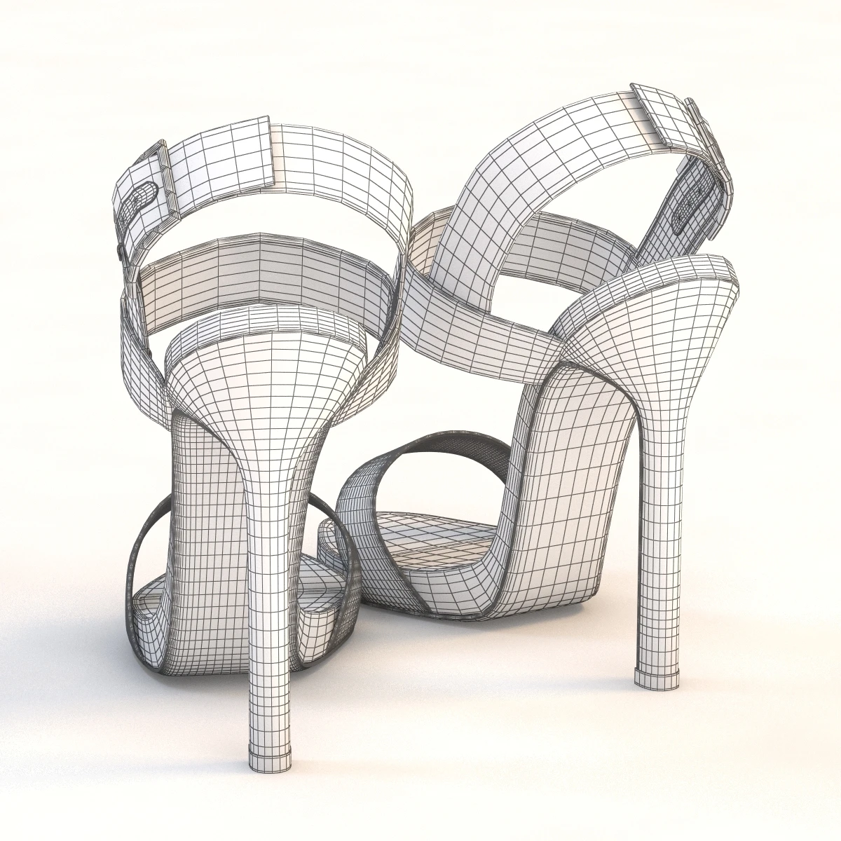 Giuseppe Zanotti Sandals 3D Model_06