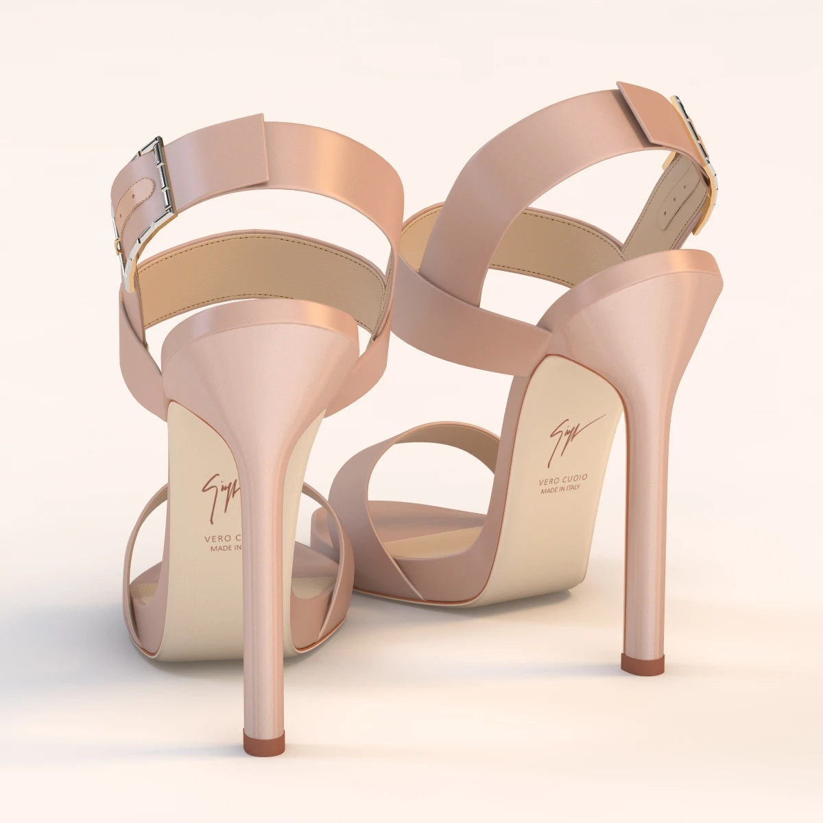 Giuseppe Zanotti Sandals 3D Model_04