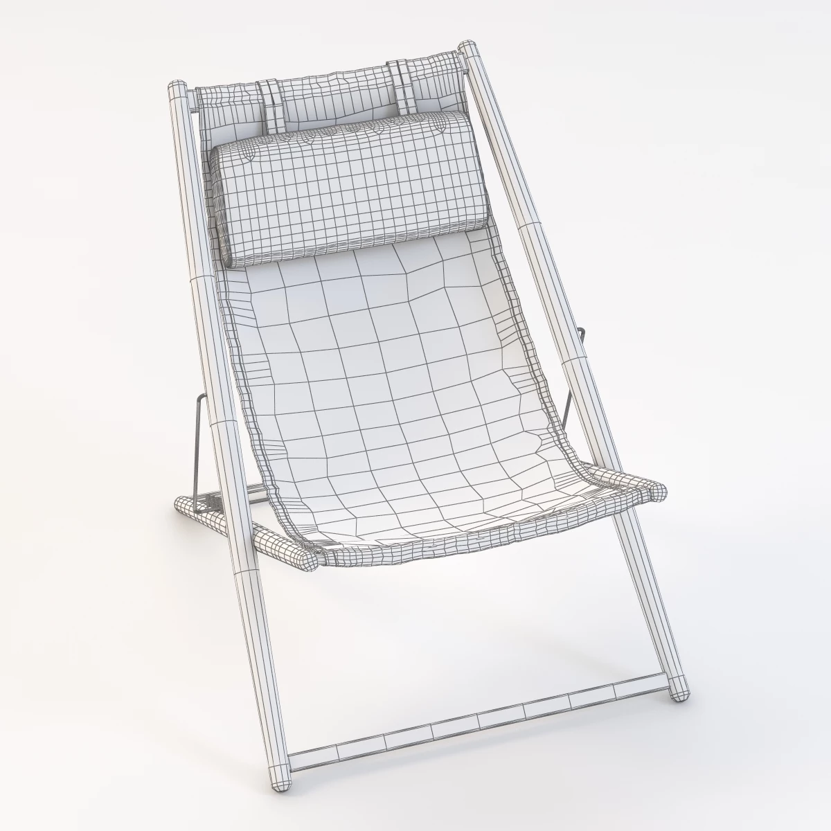 H55 sun lounge chair by Skargaarden 3D Model_011