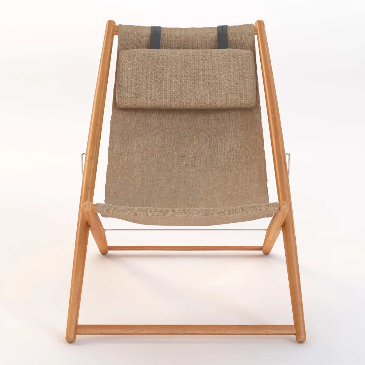 H55 sun lounge chair by Skargaarden 3D Model_04