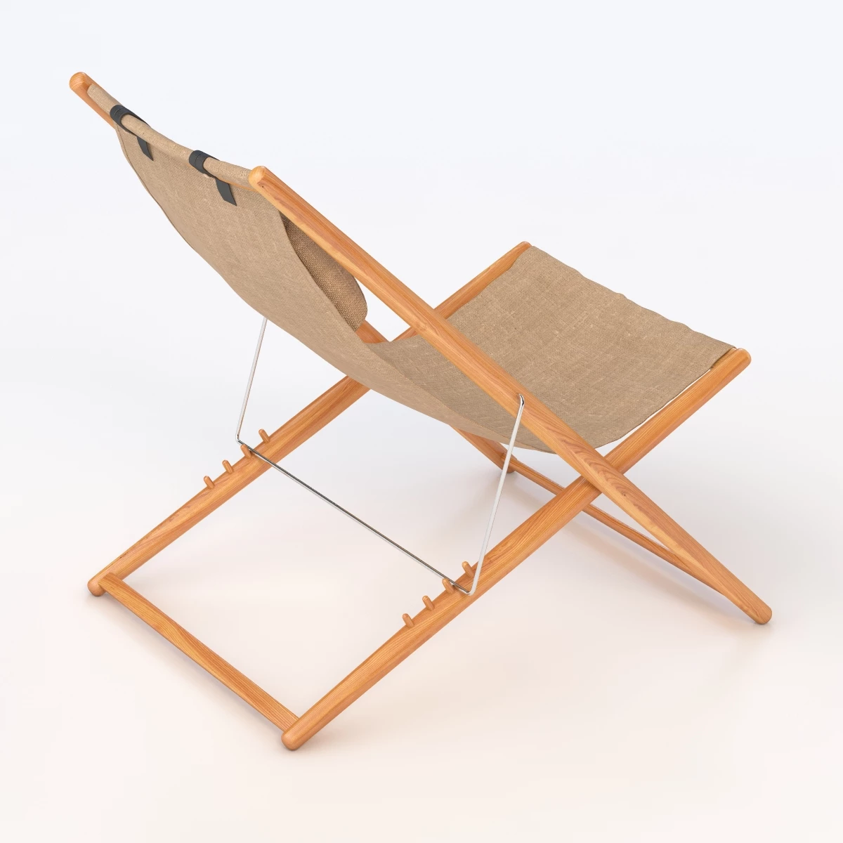 H55 sun lounge chair by Skargaarden 3D Model_07