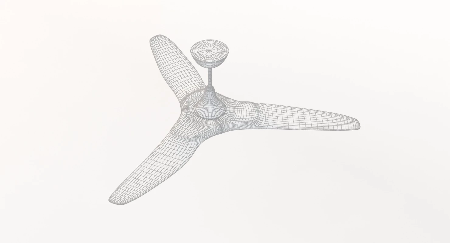 Haiku I Series Universal Mount Outdoor Ceiling Fan 3D Model_06