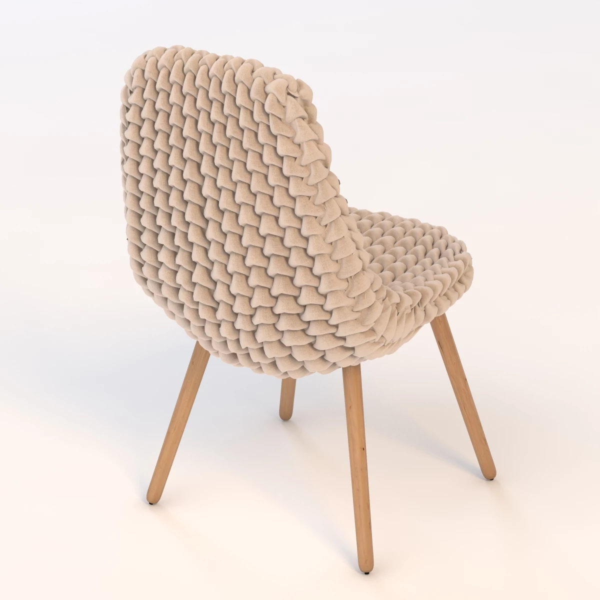 Hans Sapperlot Loden Chair 3D Model_08