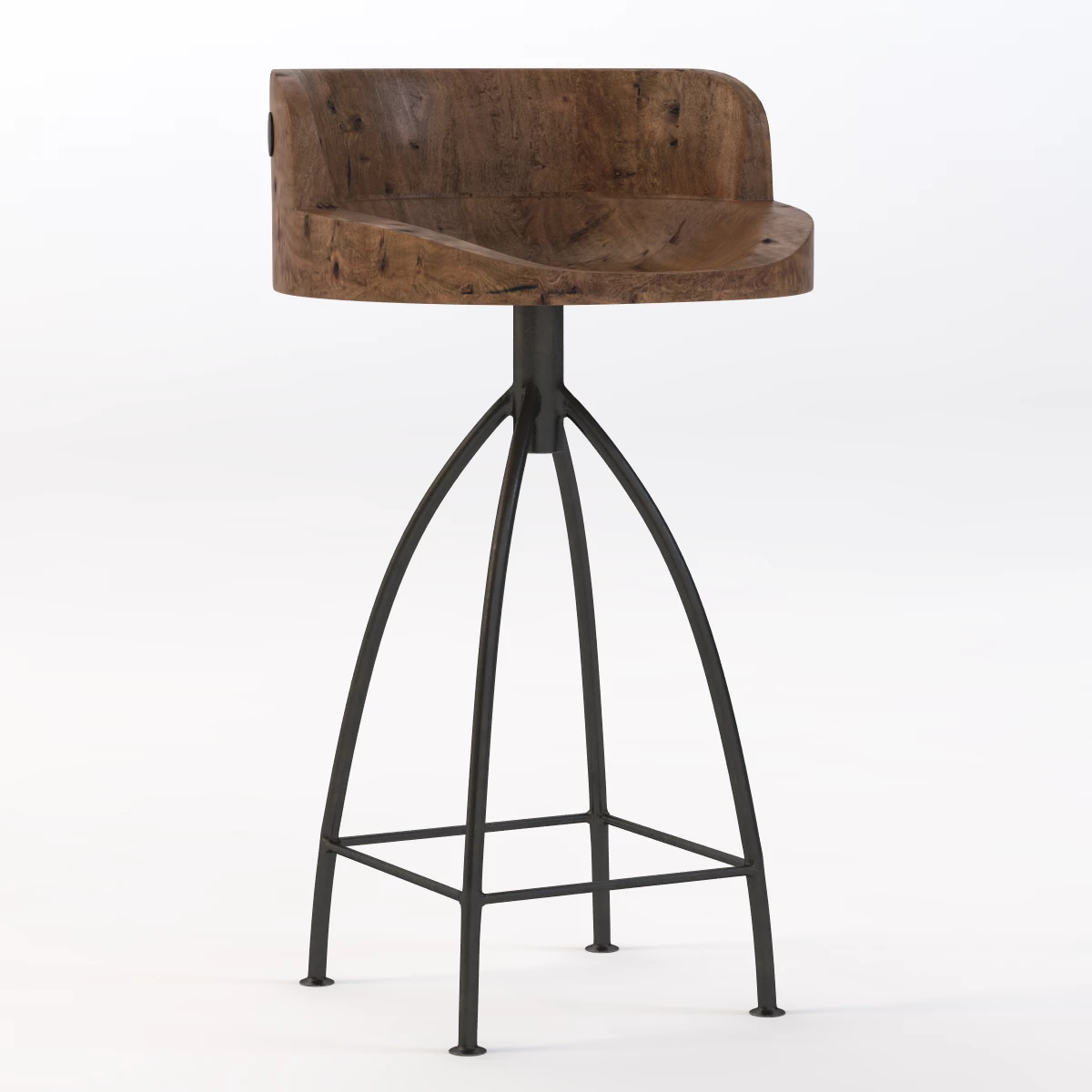 Henson Counter Stool 3D Model_01