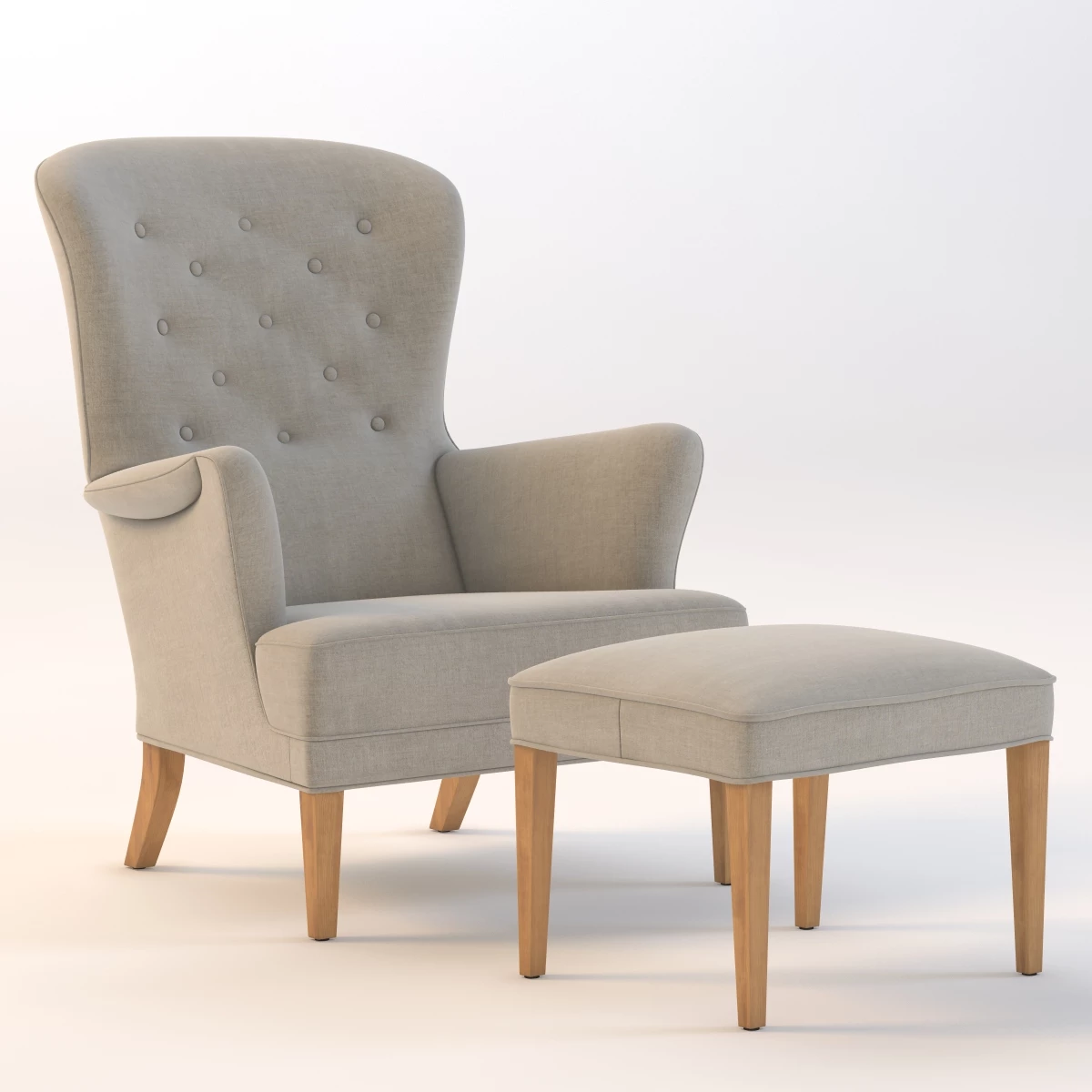 Heritage Chair 3D Model_03