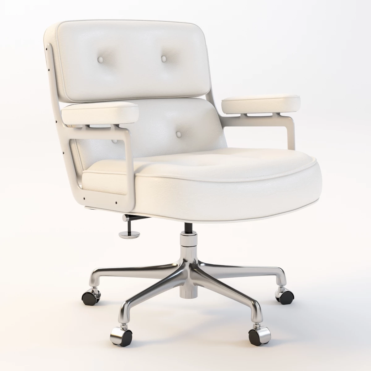 Herman Miller Eames Executive Chair v2 3D Model_01