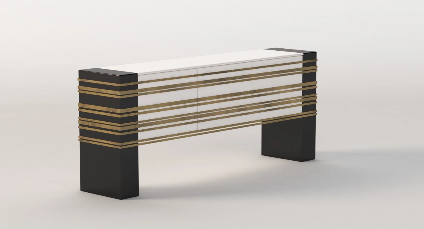 Herve Van Der Straeten Buffet Console 3D Model_08