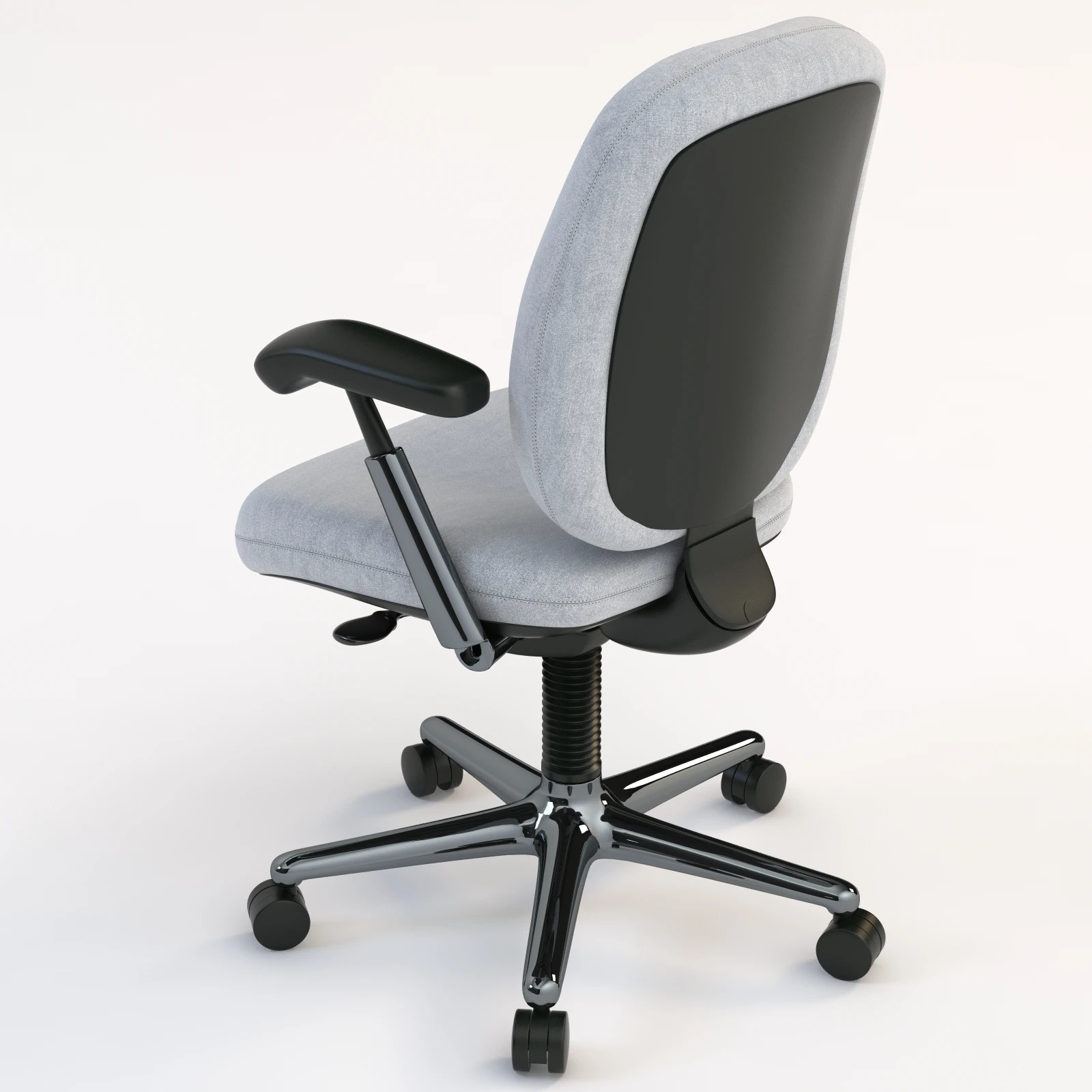 Hyper Realistic Herman miller performance office ergon 3 chair 3D Model_03