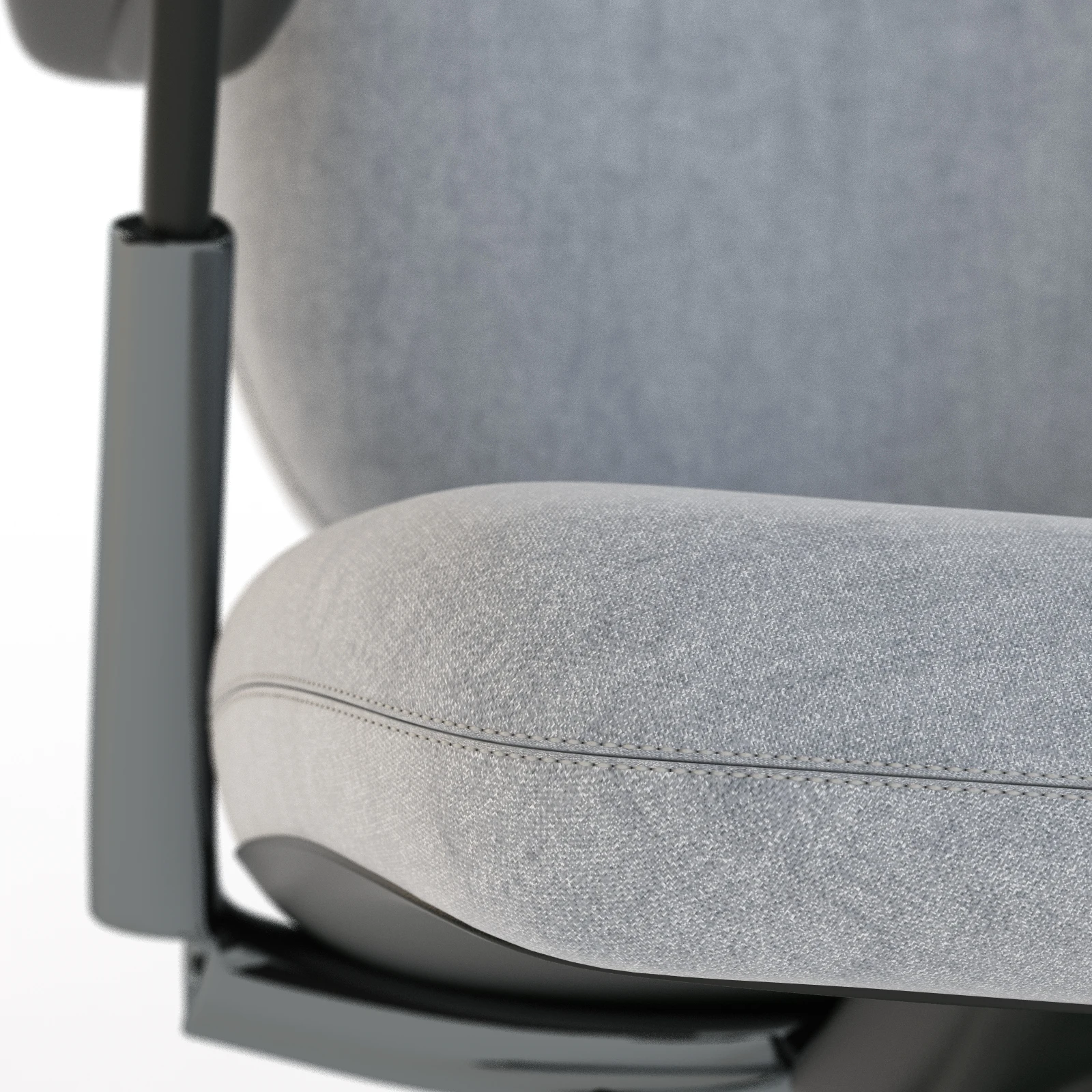 Hyper Realistic Herman miller performance office ergon 3 chair 3D Model_07