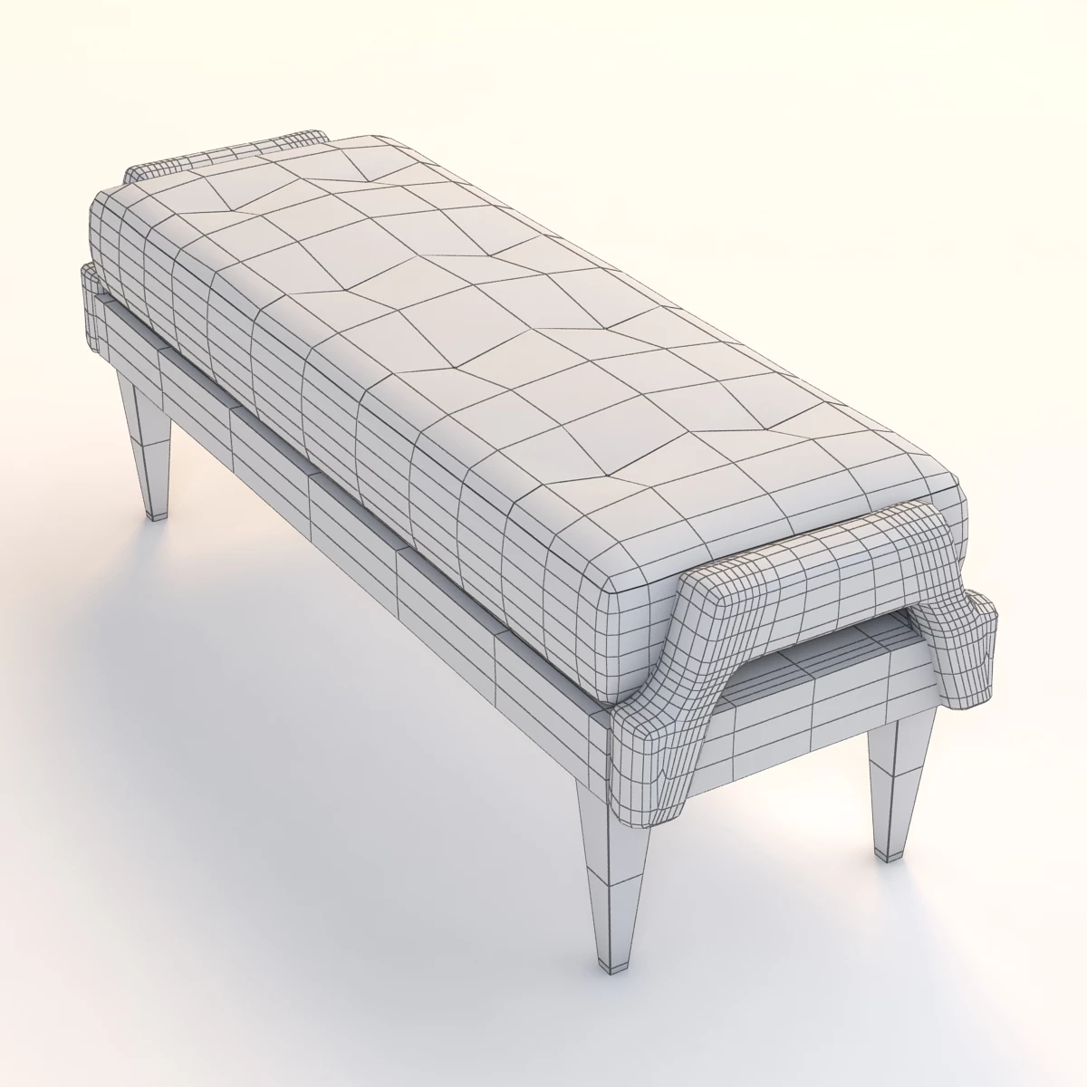 Ignite bench 3D Model_04