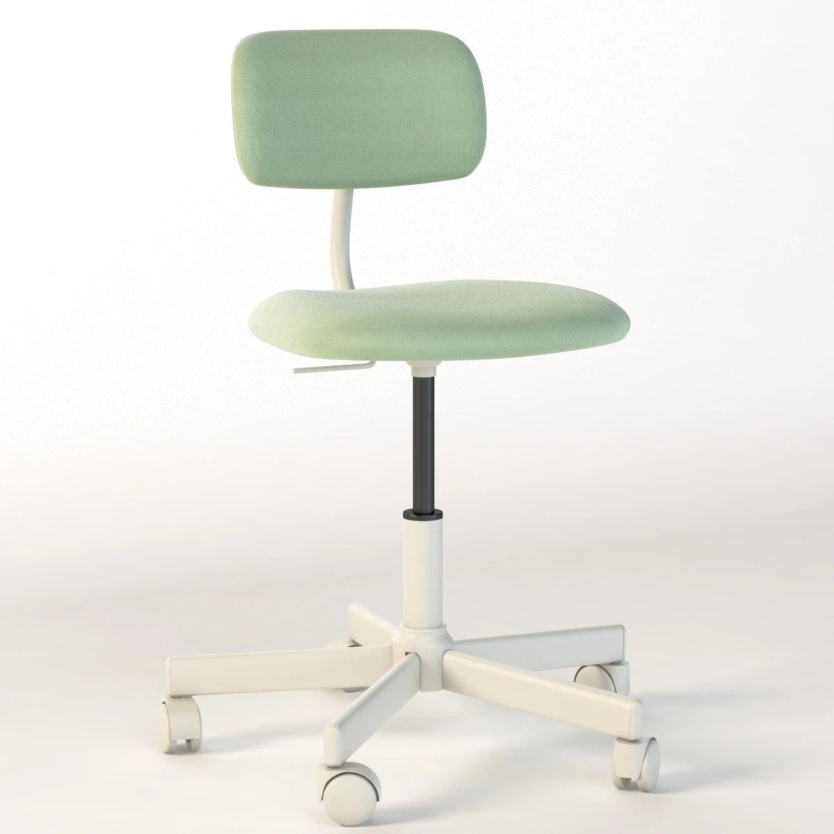 IKEA Bleckberget Swivel Chair 3D Model_01