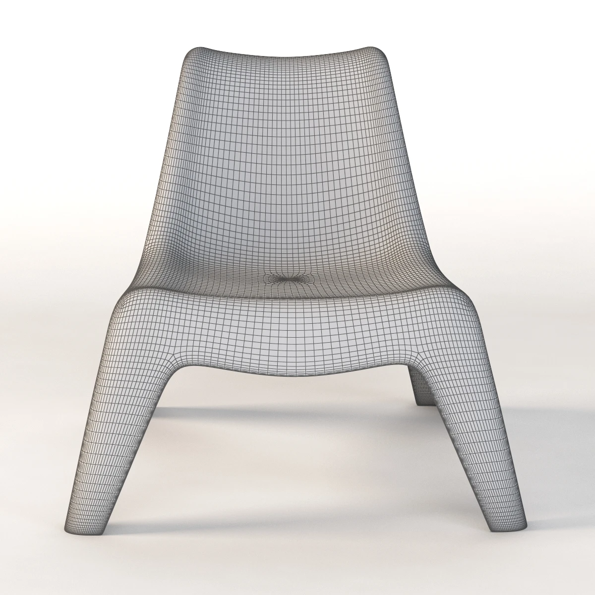 IKEA Buns Comfortable kids Chair 3D Model_011