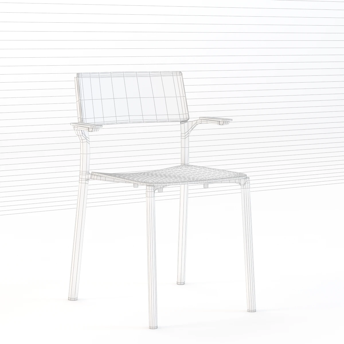IKEA Janinge 2 Chair 3D Model_04